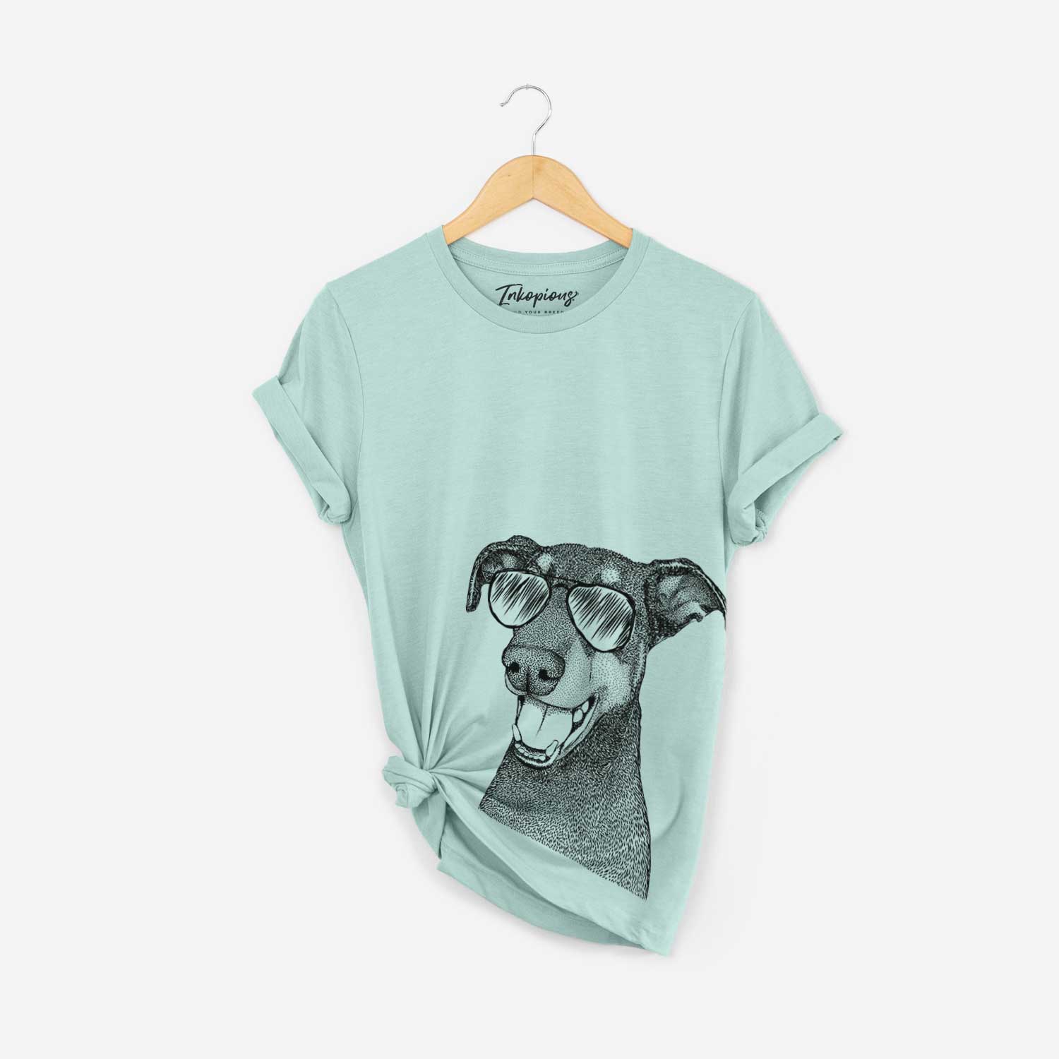 Bunnie the Doberman Pinscher - Bella Canvas Unisex Crewneck