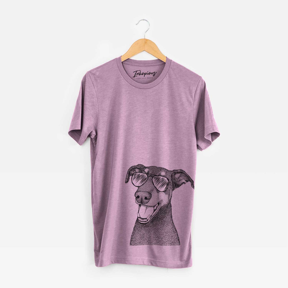 Aviator Bunnie the Doberman Pinscher - Unisex Crewneck
