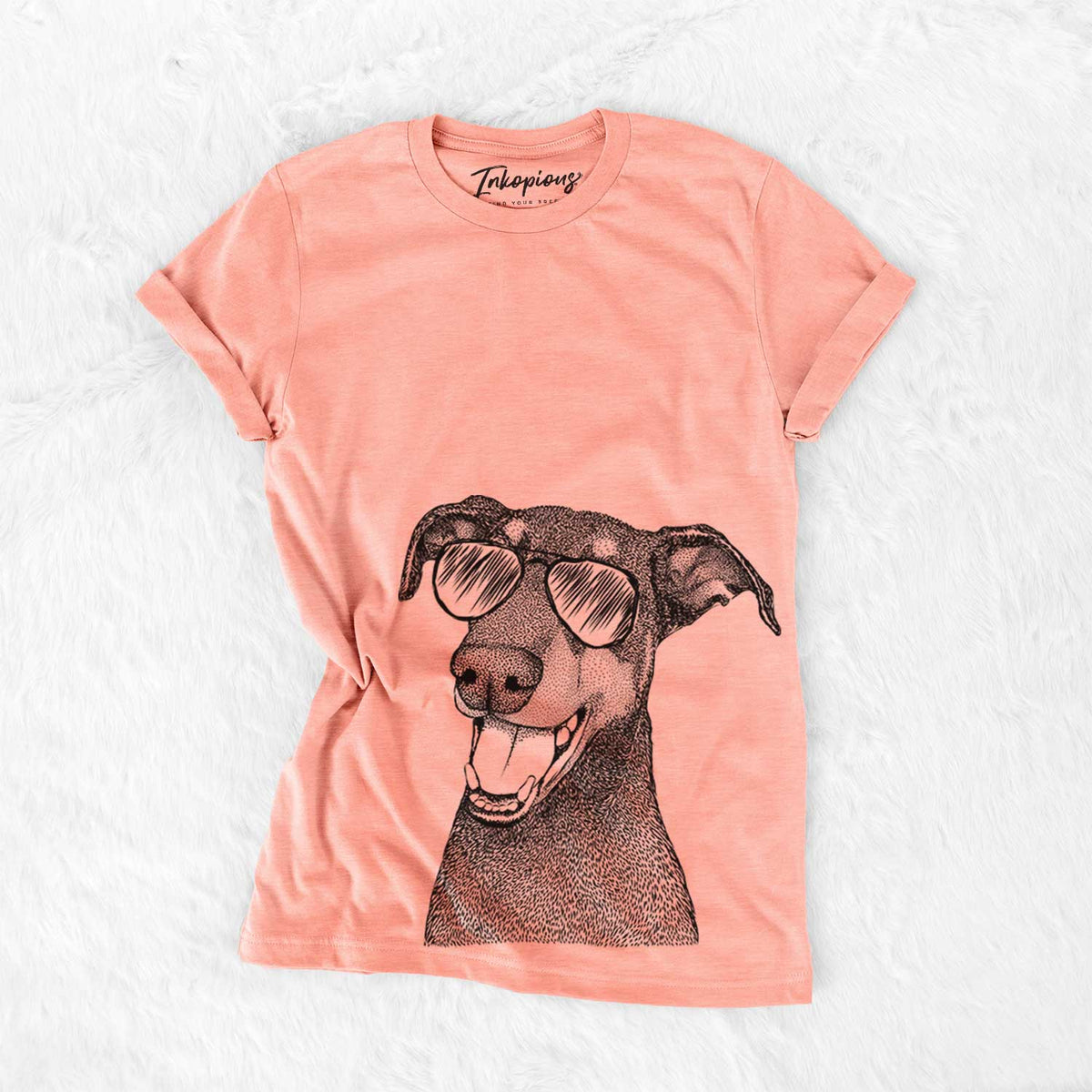 Bunnie the Doberman Pinscher - Bella Canvas Unisex Crewneck