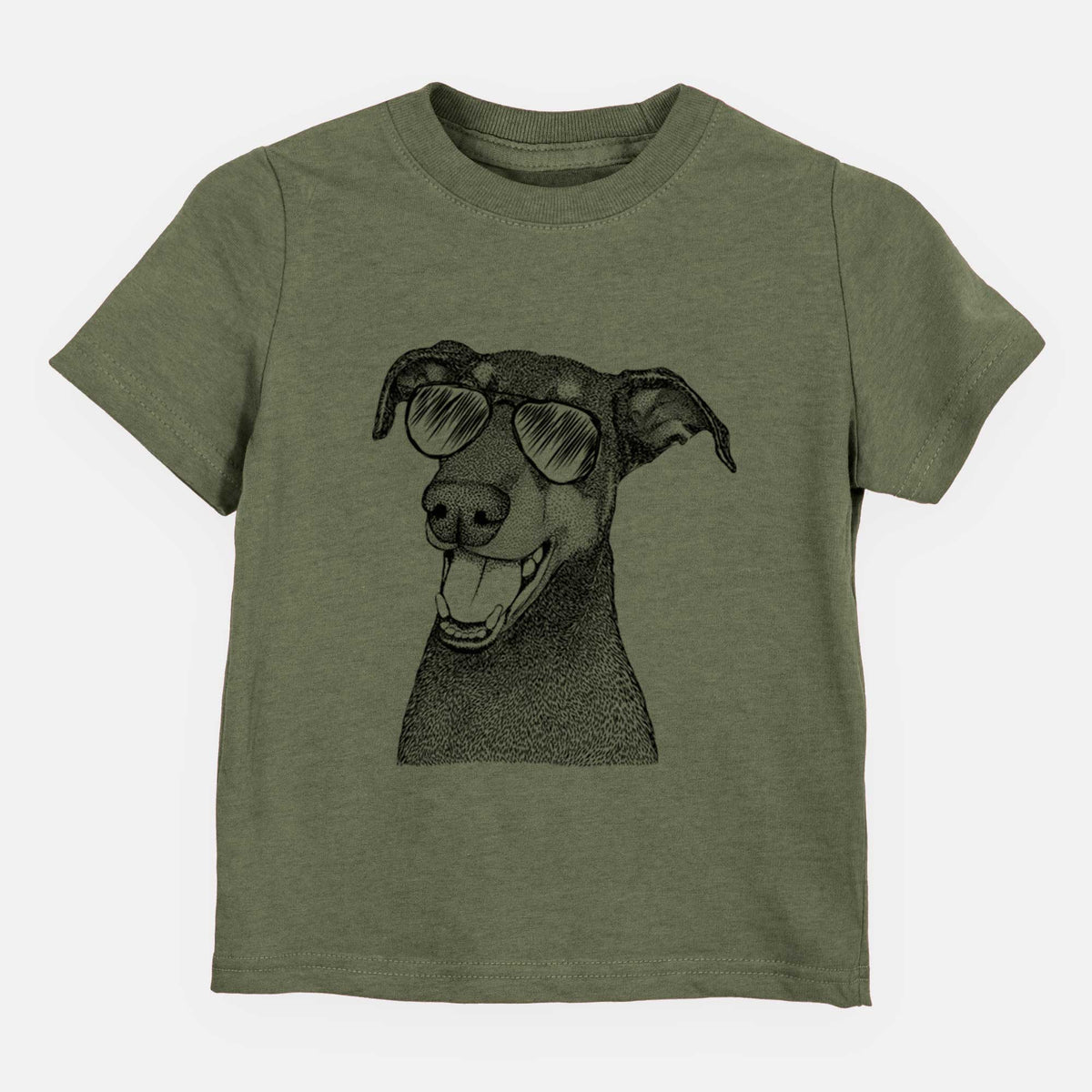 Aviator Bunnie the Doberman Pinscher - Kids/Youth/Toddler Shirt