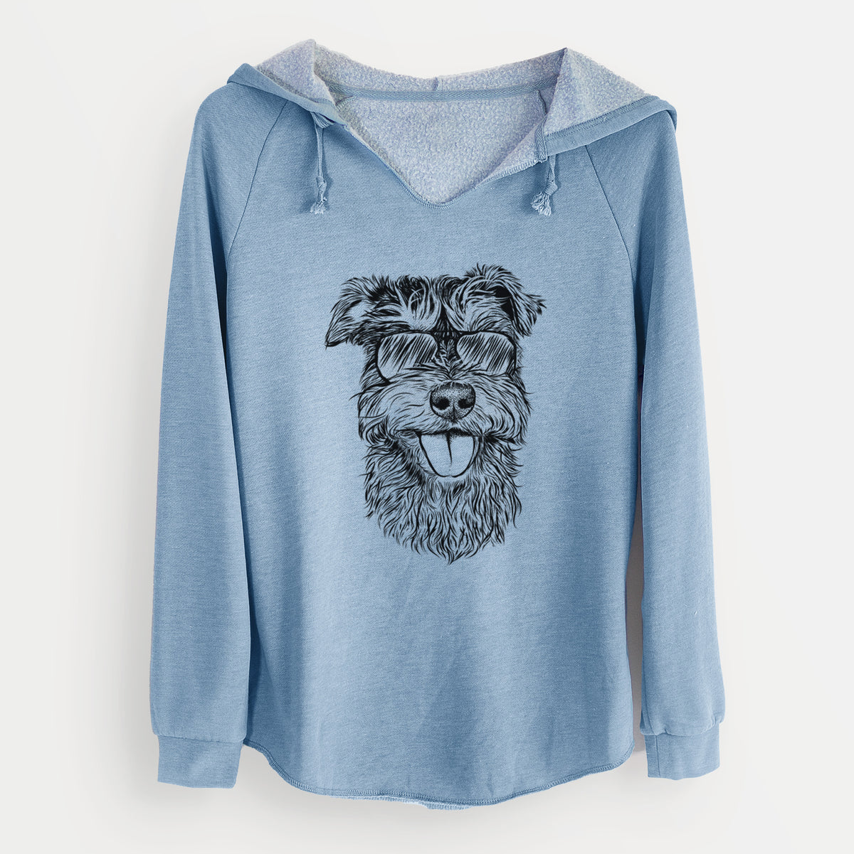 Aviator Buster the Schnoodle - Cali Wave Hooded Sweatshirt