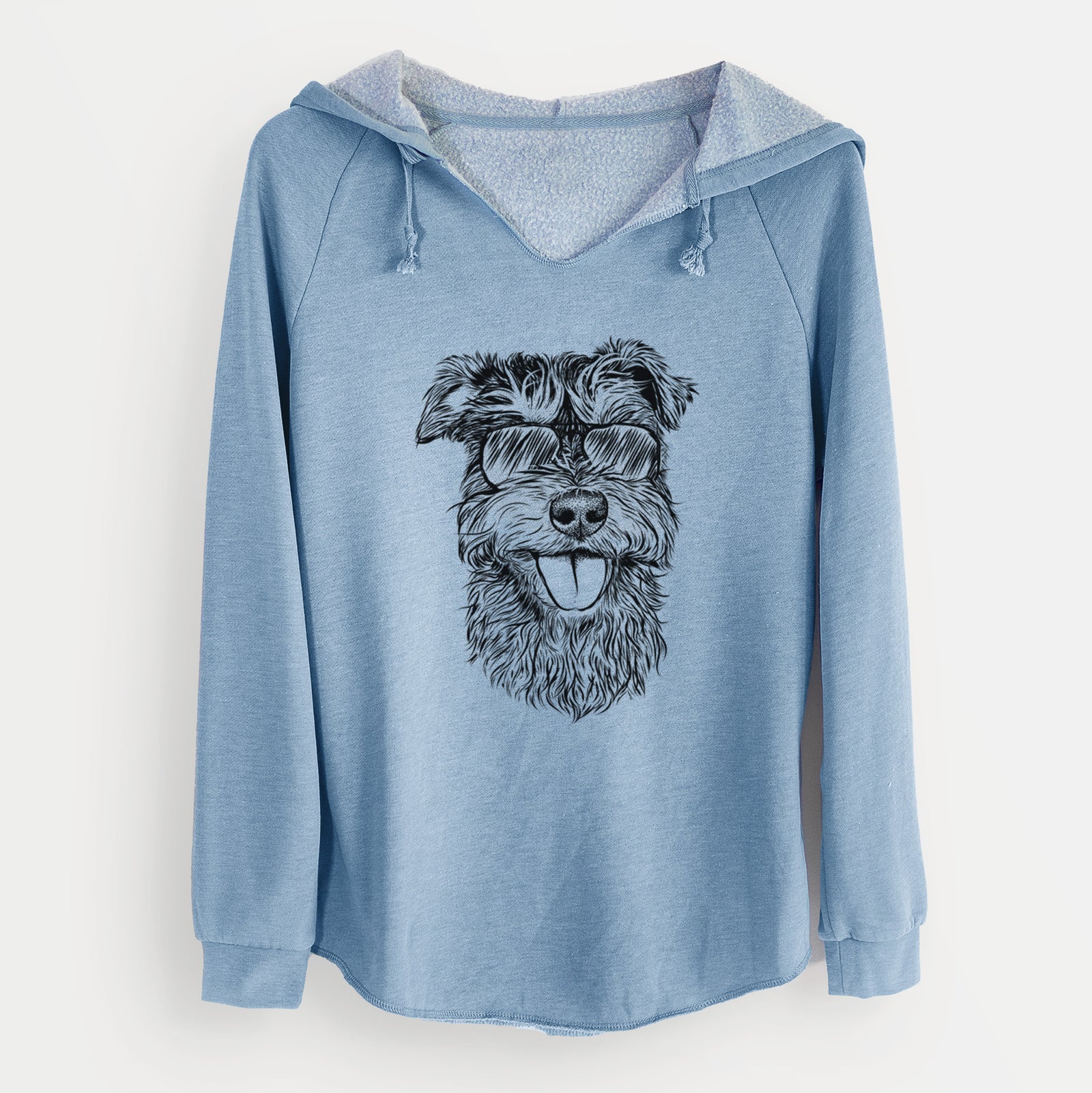 Aviator Buster the Schnoodle - Cali Wave Hooded Sweatshirt