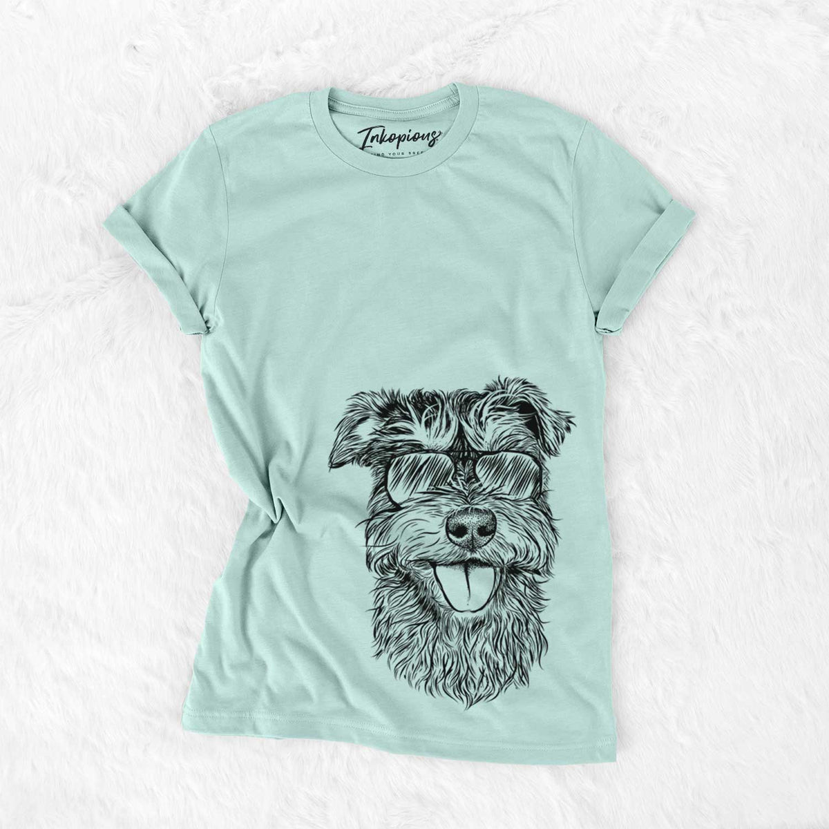 Aviator Buster the Schnoodle - Unisex Crewneck