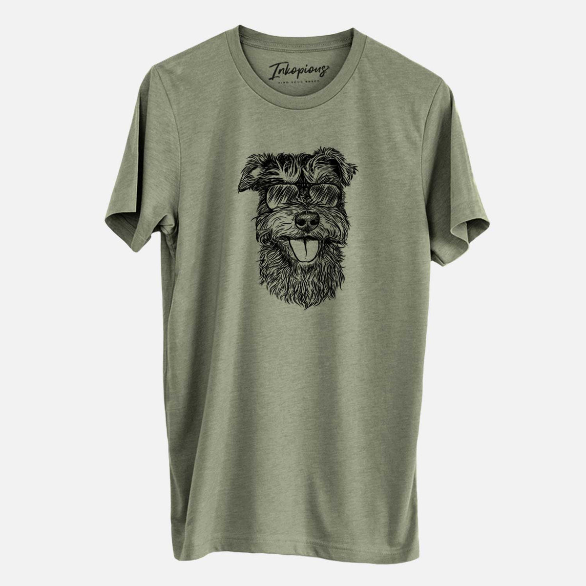 Aviator Buster the Schnoodle - Unisex Crewneck