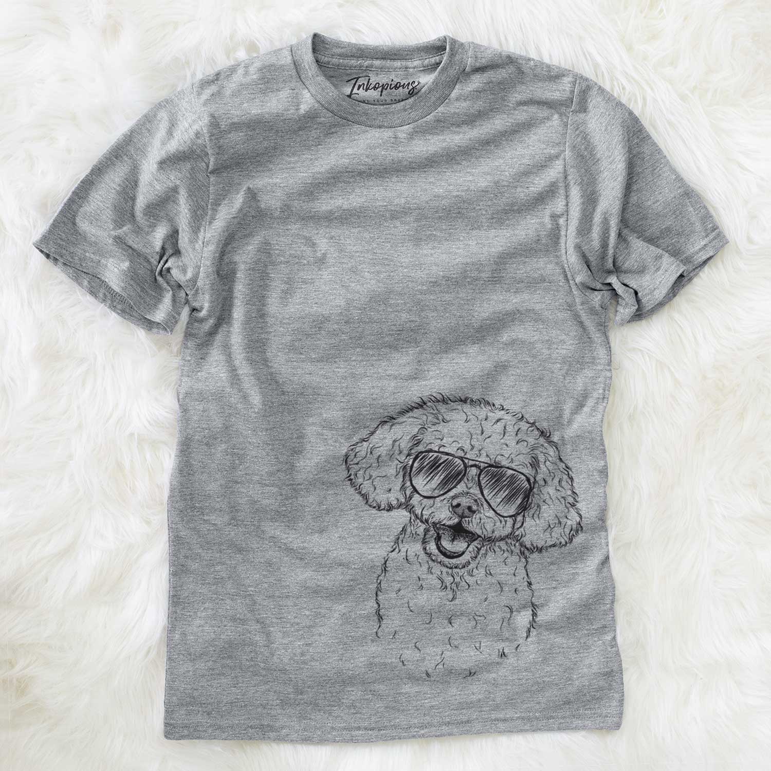 Caesar the Bichon Frise - Unisex Crewneck