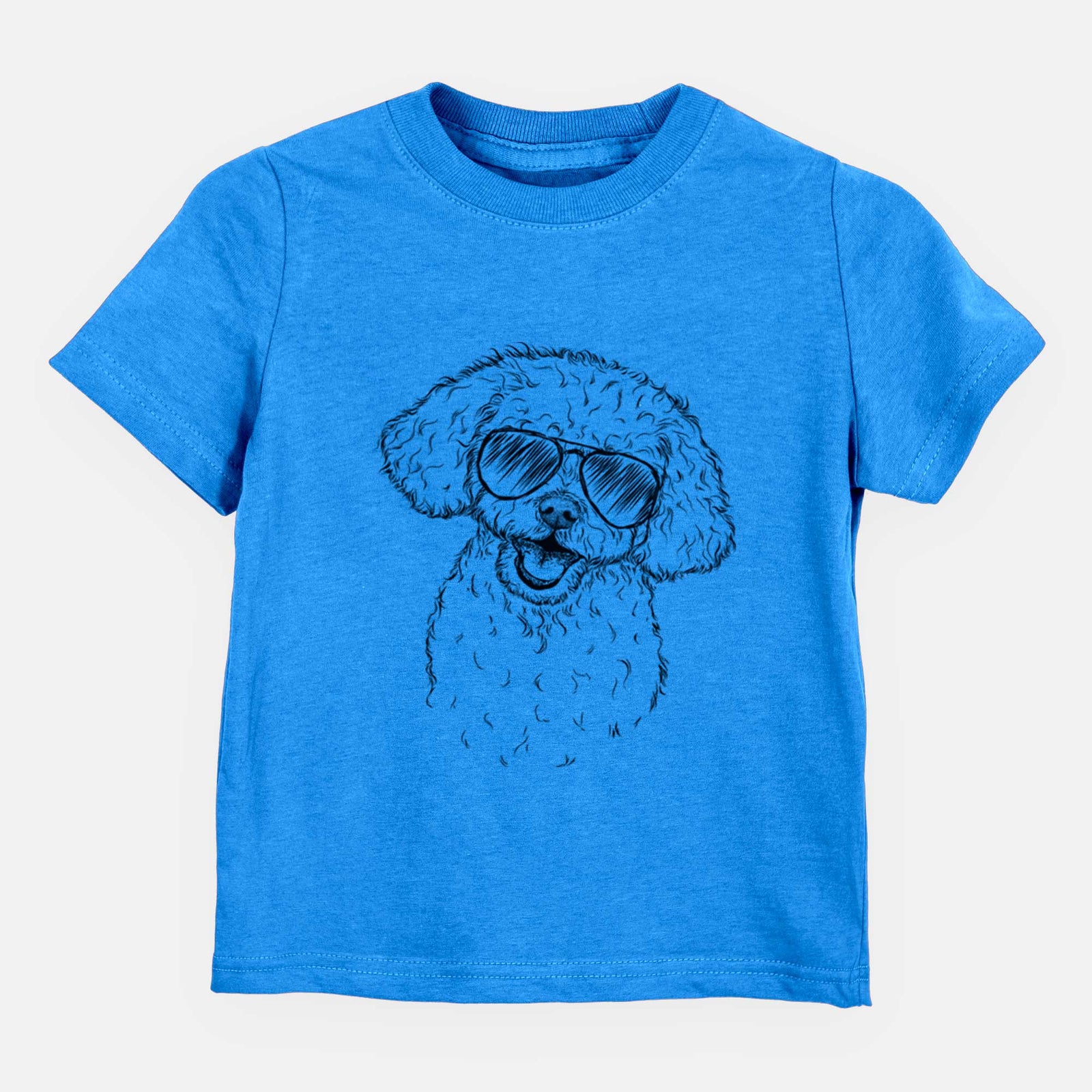 Aviator Caesar the Bichon Frise - Kids/Youth/Toddler Shirt