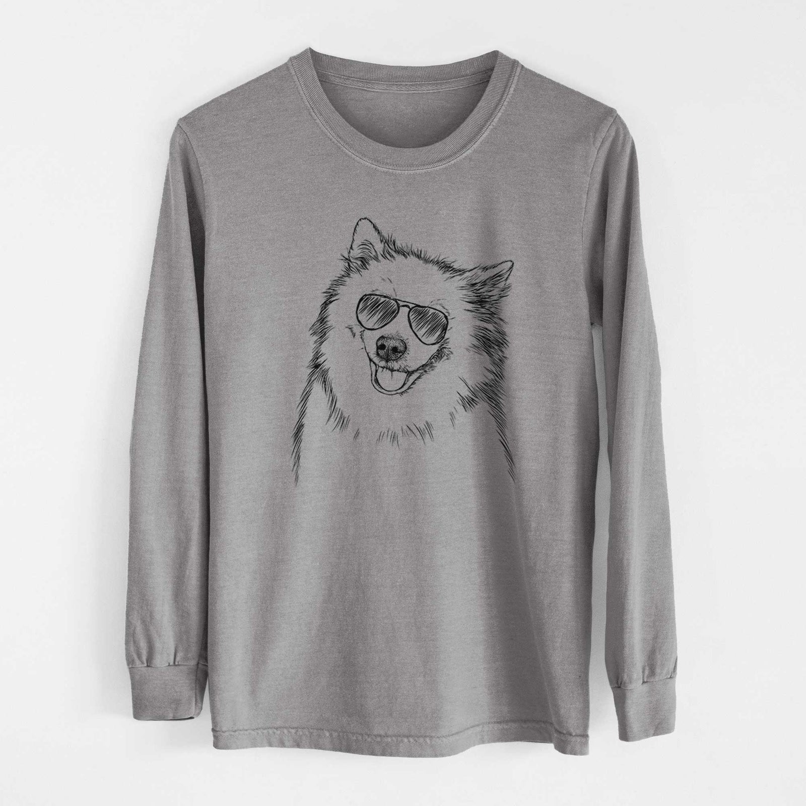 Aviators Caico the Samoyed - Heavyweight 100% Cotton Long Sleeve