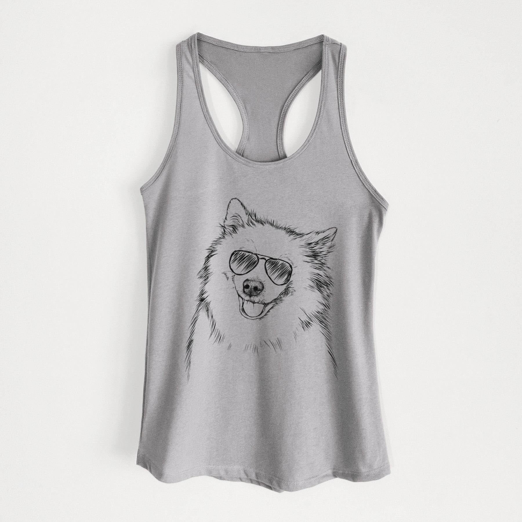 Caico the Samoyed - Women's Racerback Tanktop