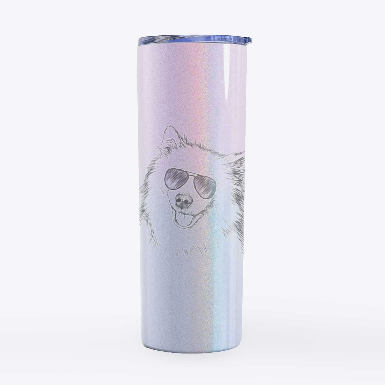 Caico the Samoyed - 20oz Skinny Tumbler