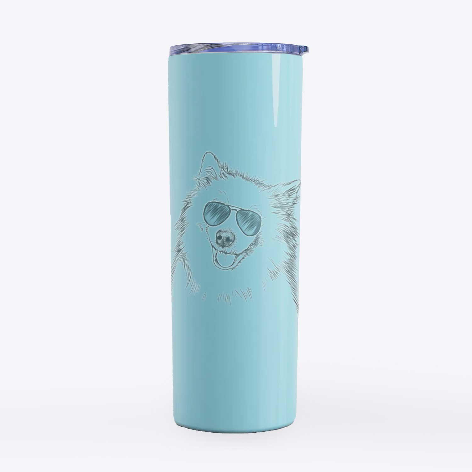 Caico the Samoyed - 20oz Skinny Tumbler