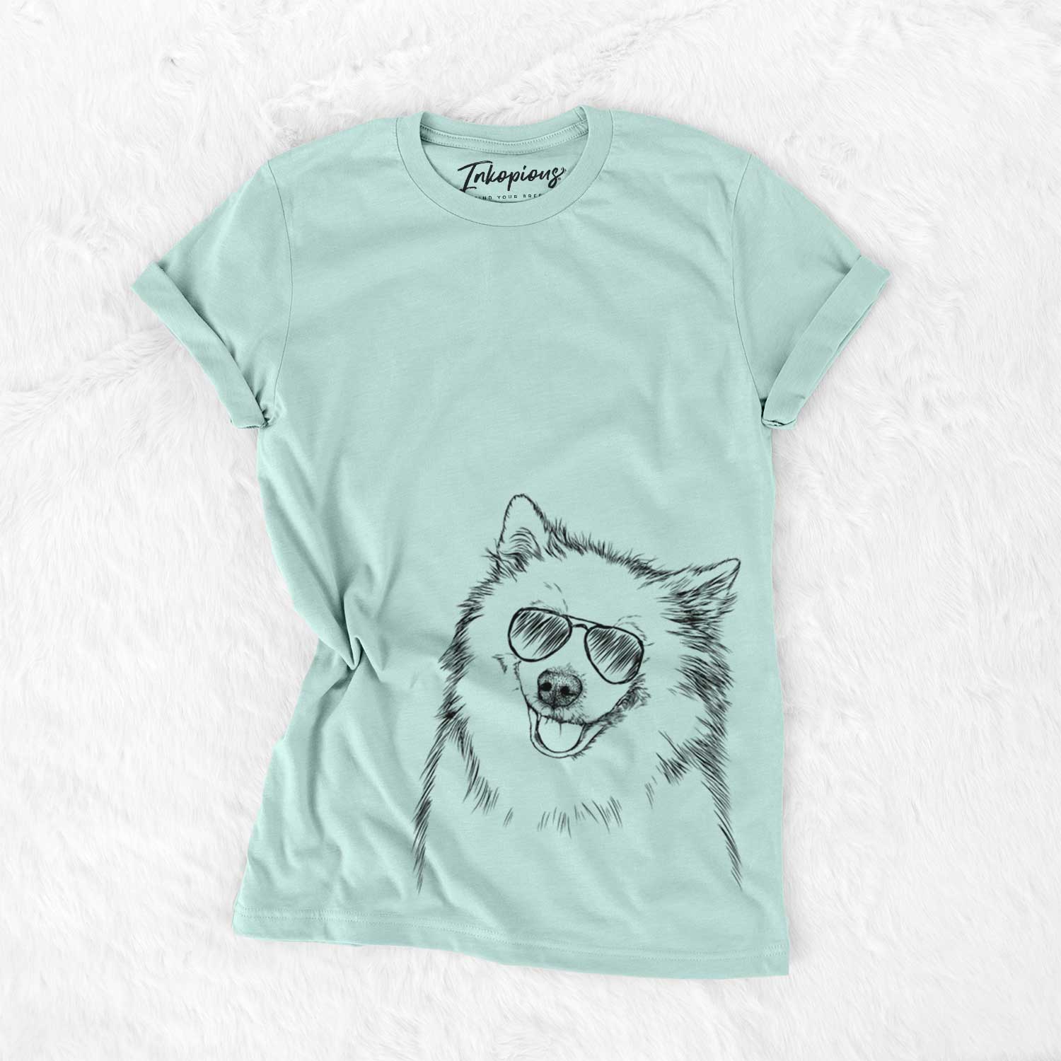 Aviator Caico the Samoyed - Unisex Crewneck