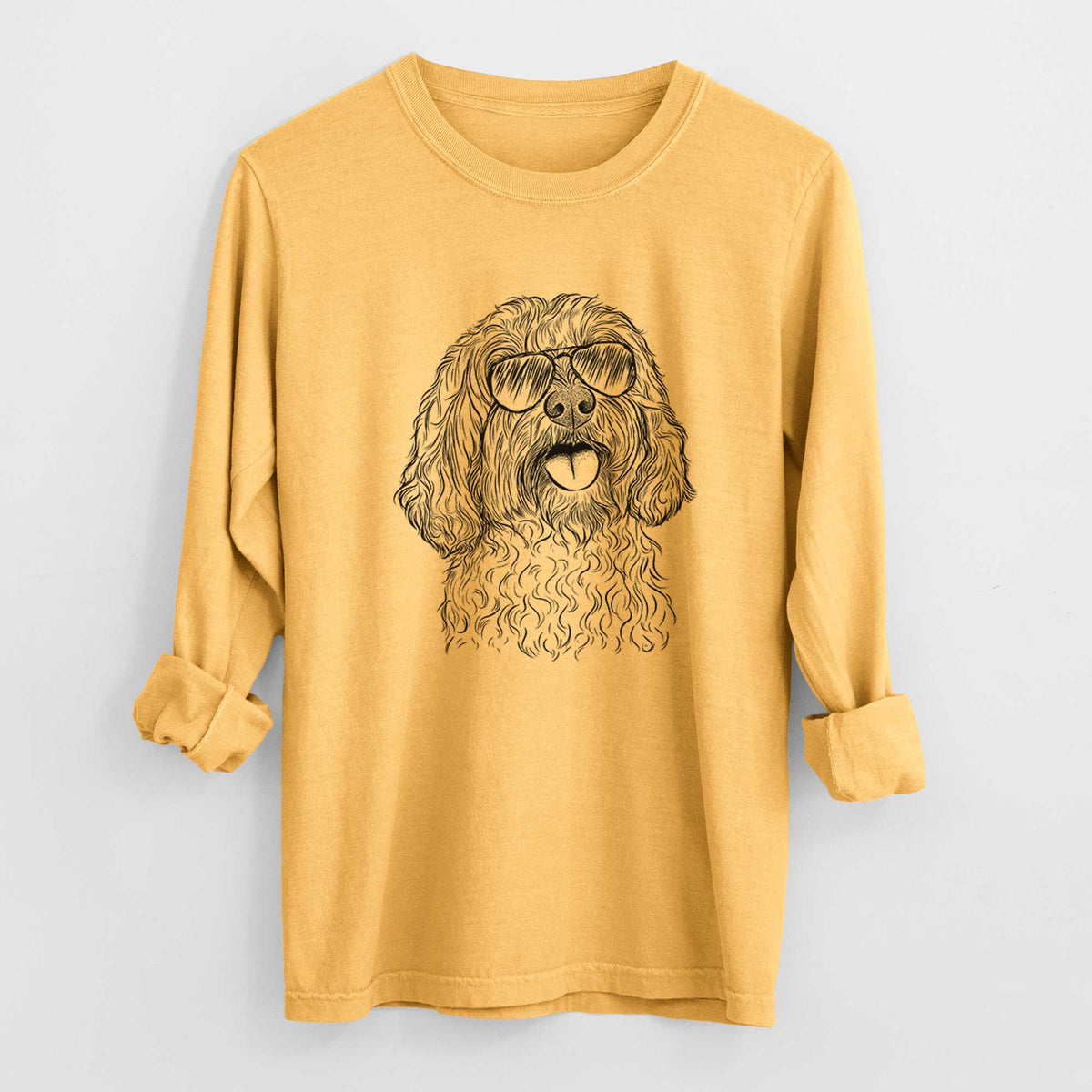 Aviators Cali the Cavapoo - Heavyweight 100% Cotton Long Sleeve