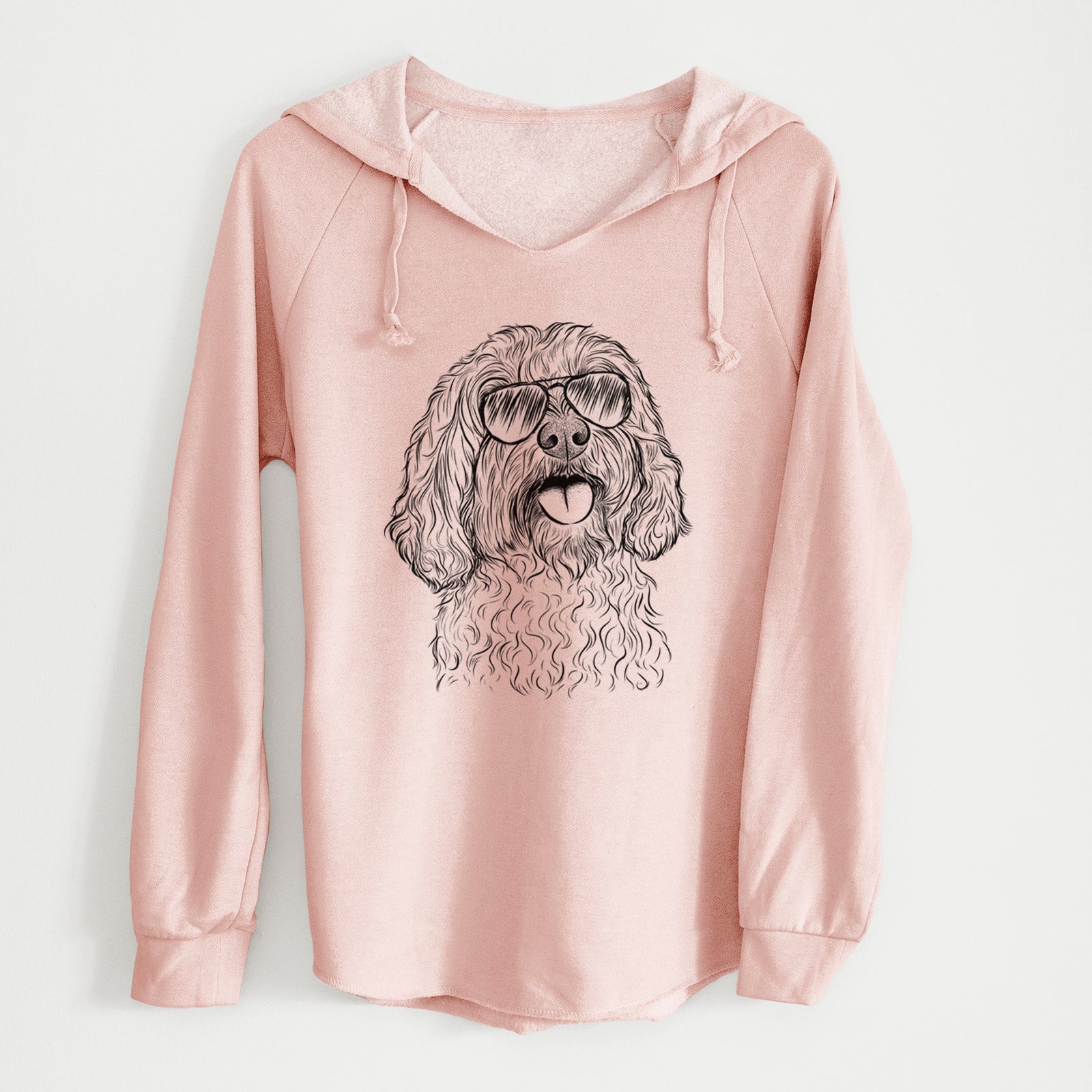 Aviator Cali the Cavapoo - Cali Wave Hooded Sweatshirt