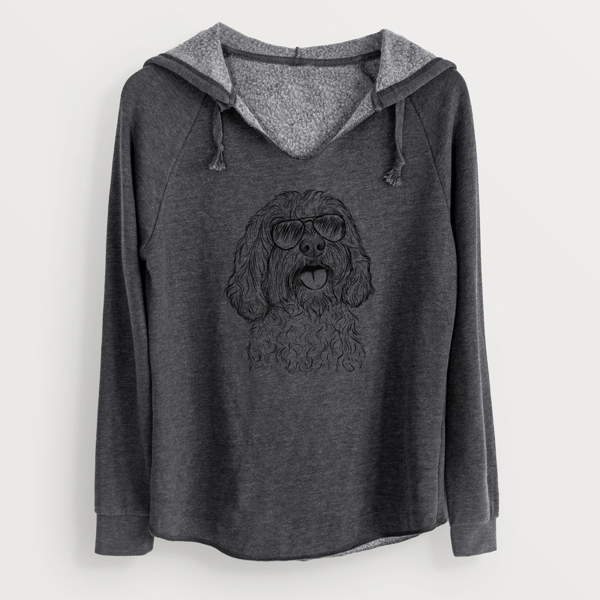 Aviator Cali the Cavapoo - Cali Wave Hooded Sweatshirt