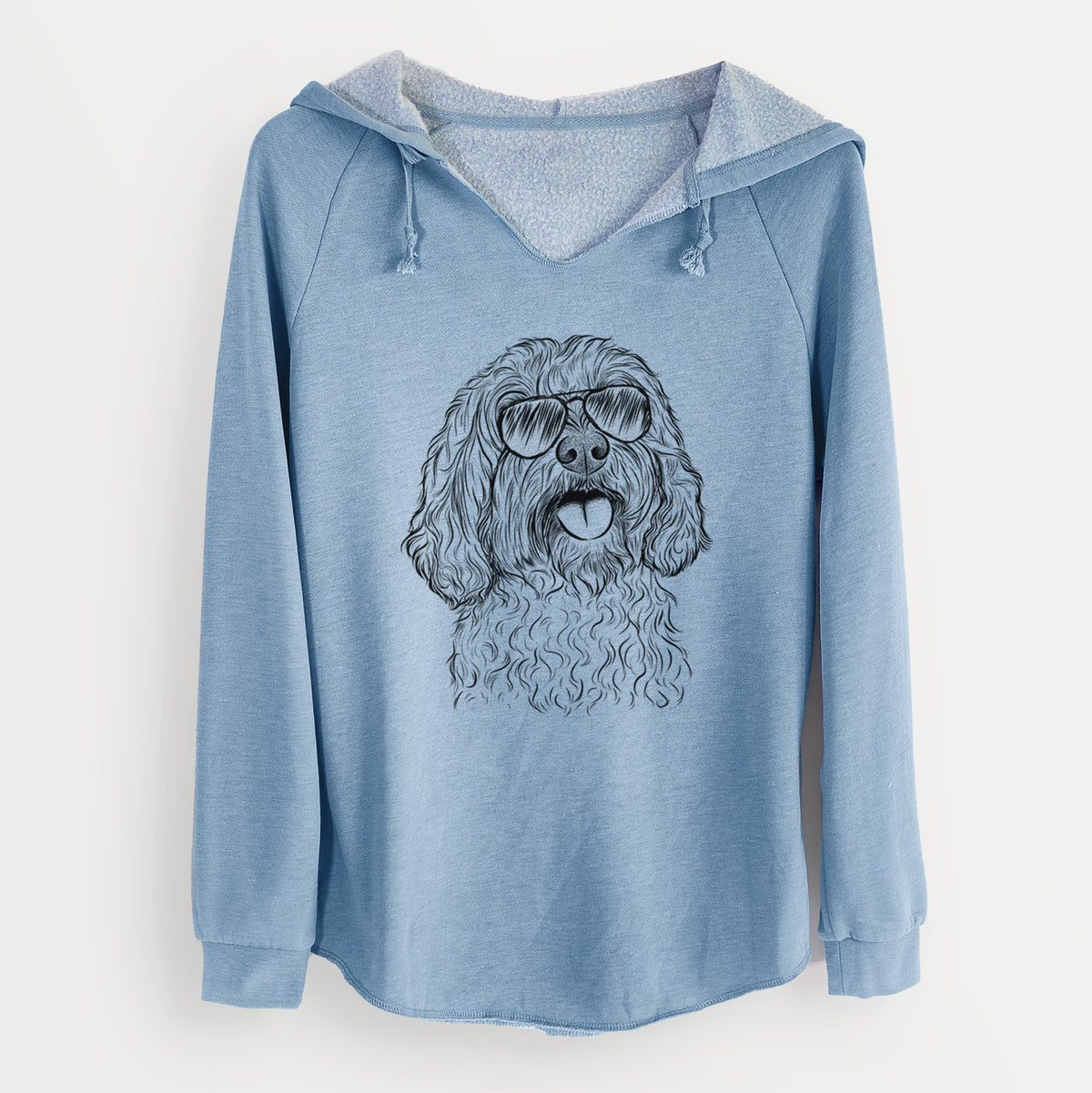 Aviator Cali the Cavapoo - Cali Wave Hooded Sweatshirt