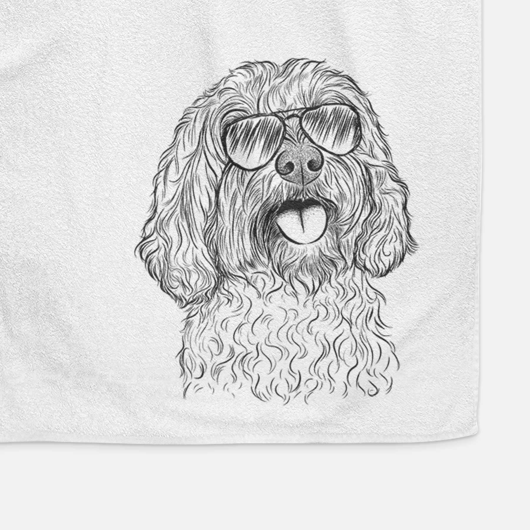 Cali the Cavapoo Decorative Hand Towel