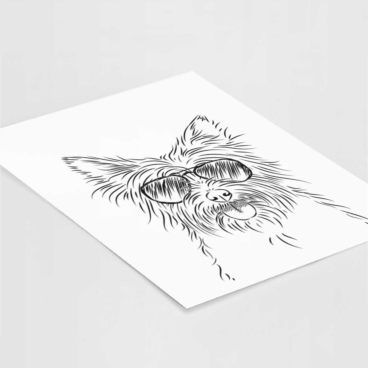 Calum the Cairn Terrier Art Print