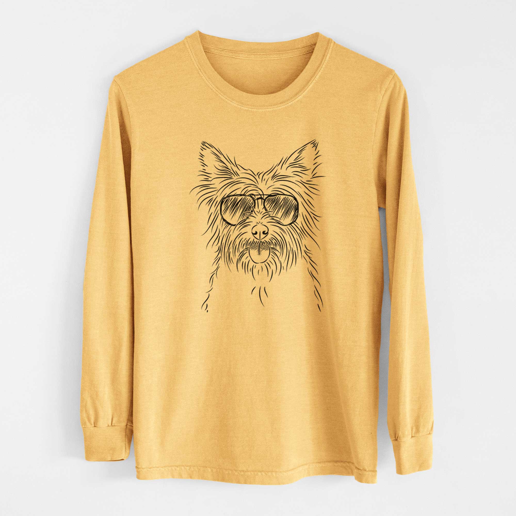 Aviators Calum the Cairn Terrier - Heavyweight 100% Cotton Long Sleeve