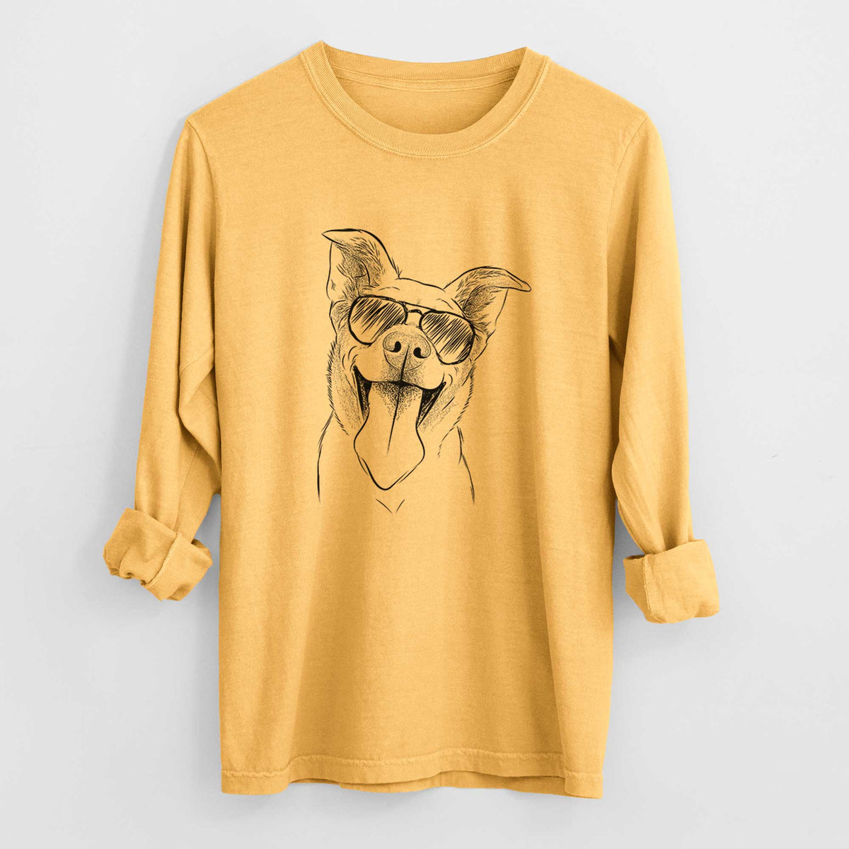 Aviators Candy the Mixed Breed - Heavyweight 100% Cotton Long Sleeve