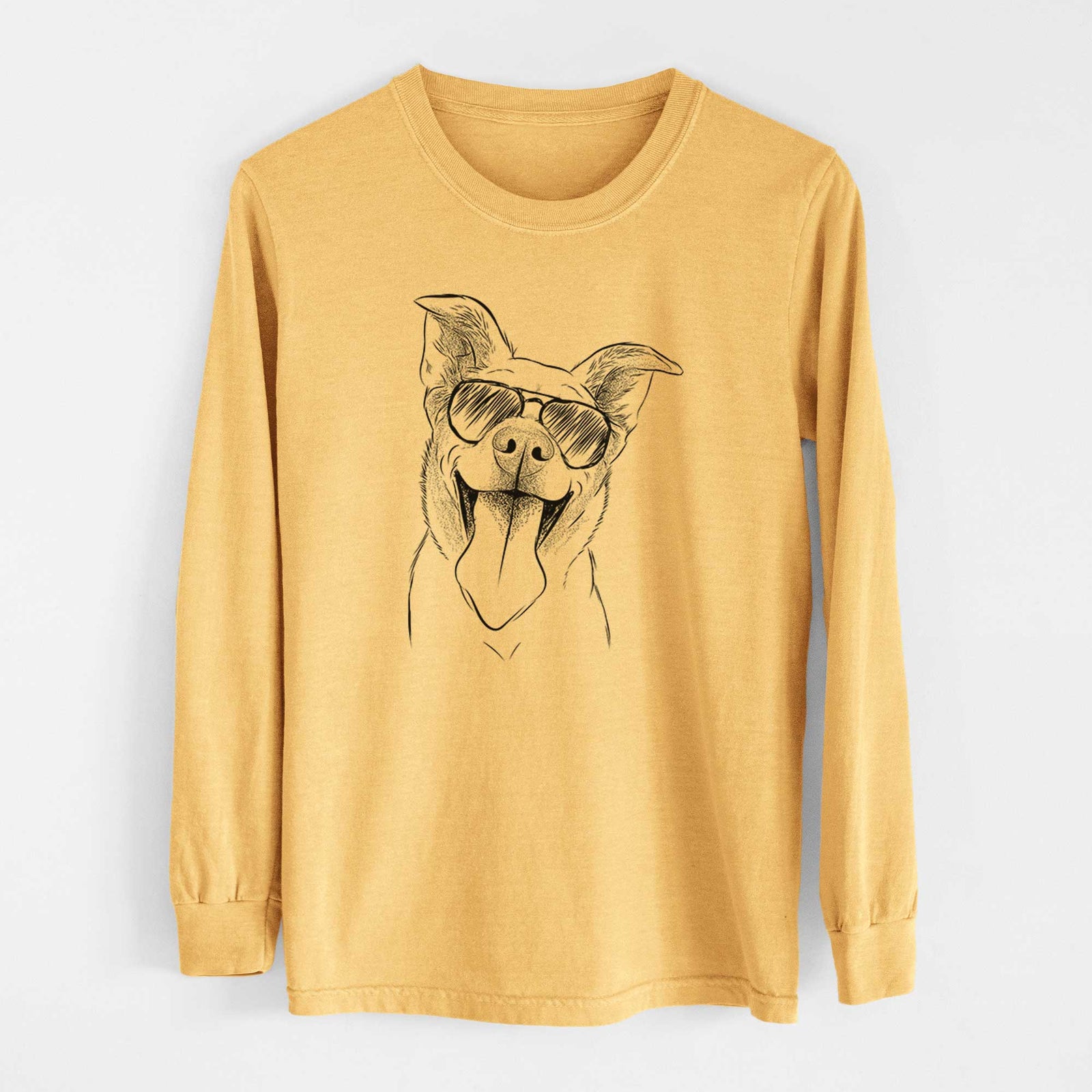Aviators Candy the Mixed Breed - Heavyweight 100% Cotton Long Sleeve