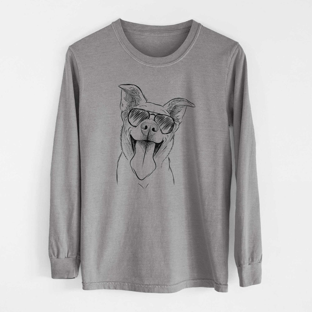 Aviators Candy the Mixed Breed - Heavyweight 100% Cotton Long Sleeve
