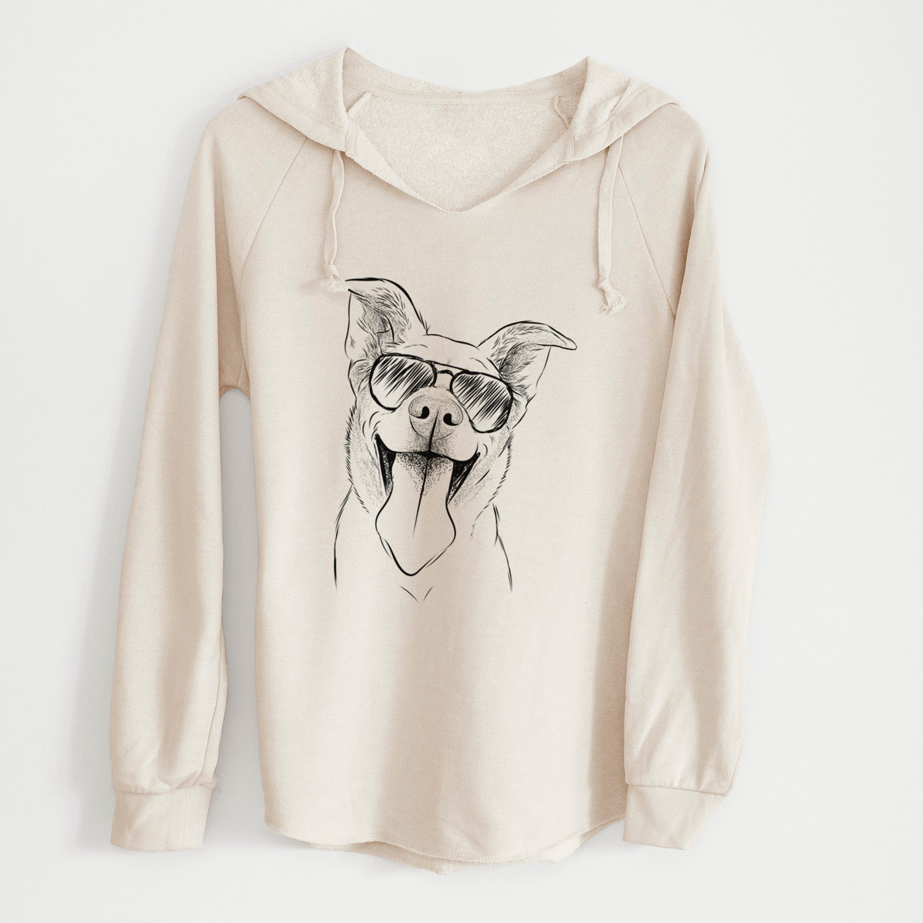 Aviator Candy the Mixed Breed - Cali Wave Hooded Sweatshirt