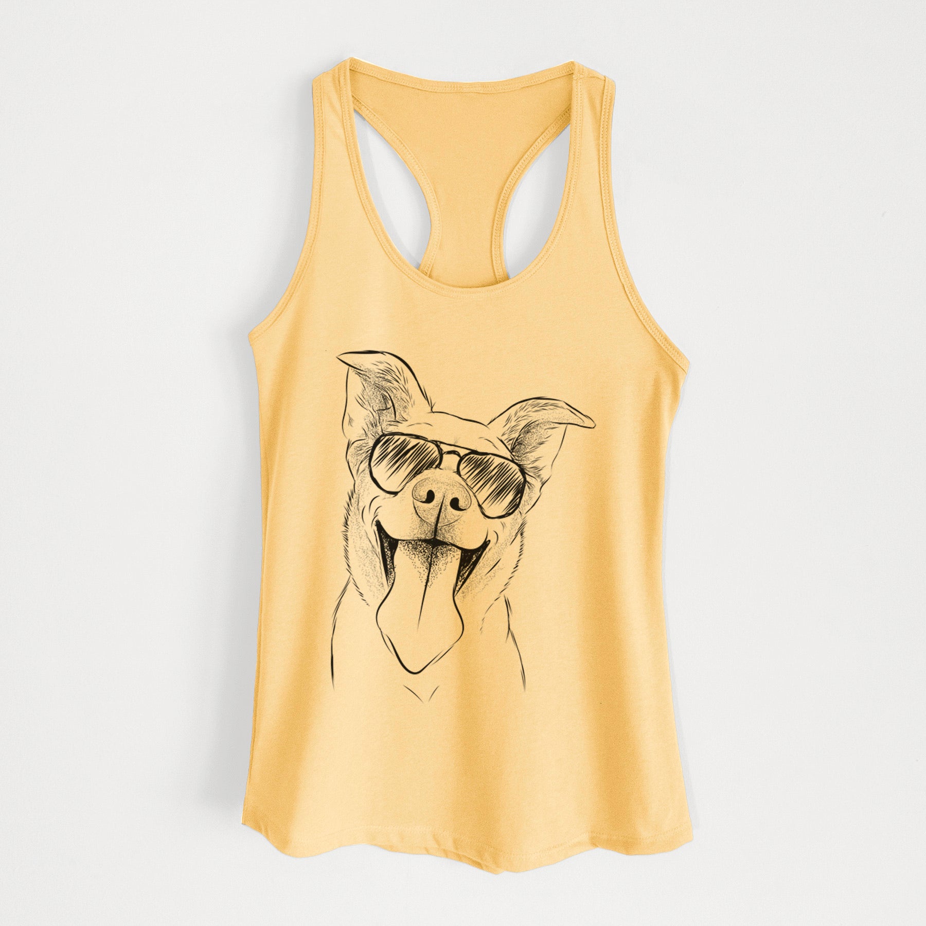 Candy the Mixed Breed - Women's Racerback Tanktop