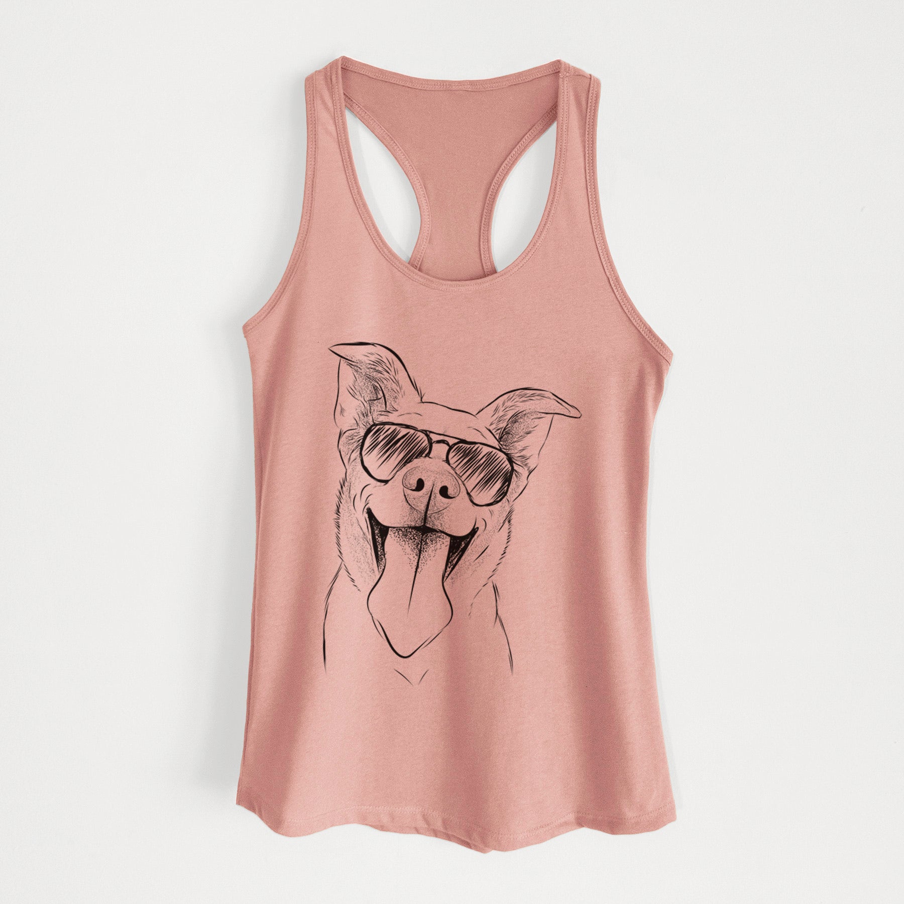 Candy the Mixed Breed - Women's Racerback Tanktop