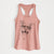 Candy the Mixed Breed - Women's Racerback Tanktop