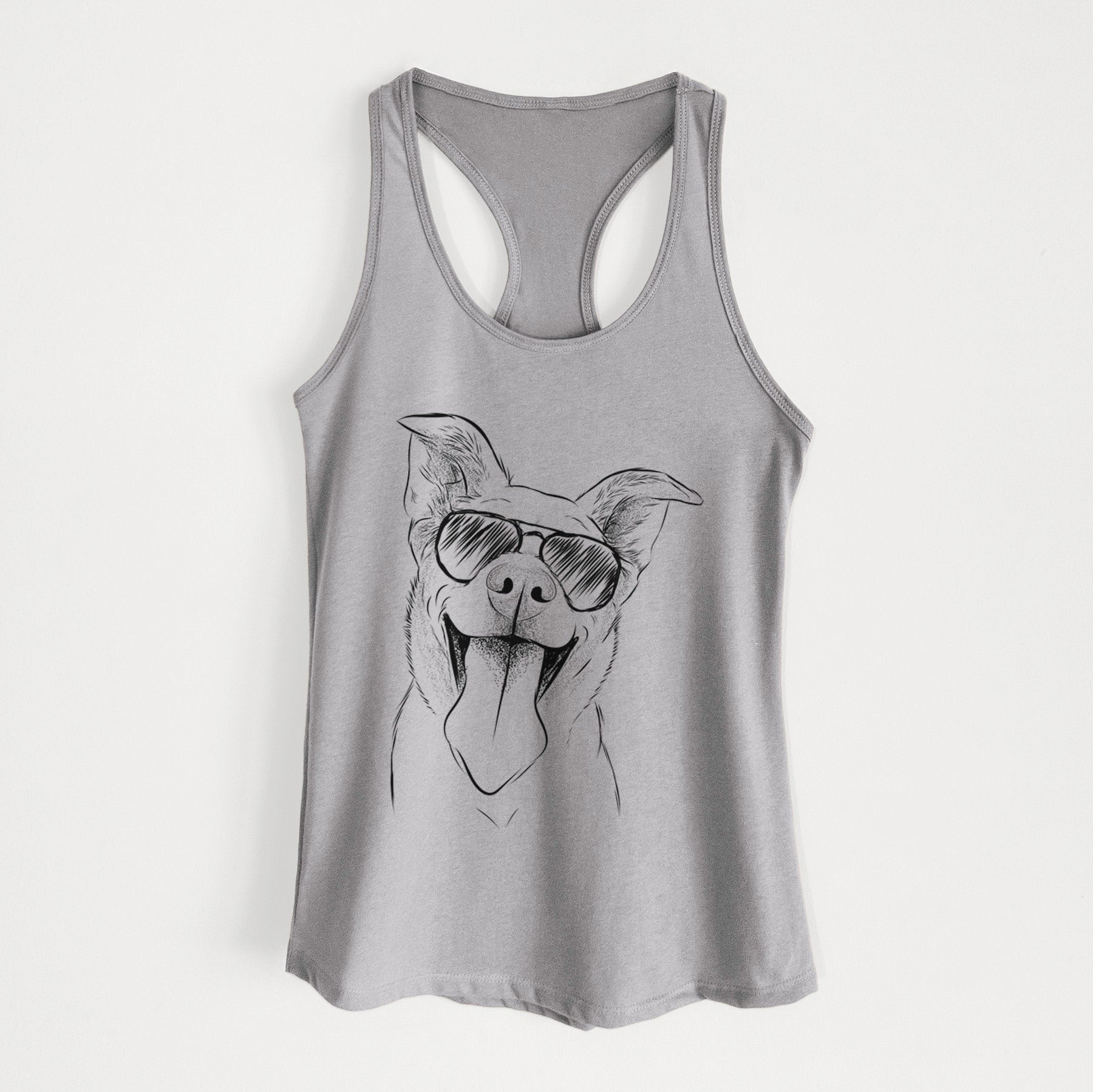 Candy the Mixed Breed - Women's Racerback Tanktop