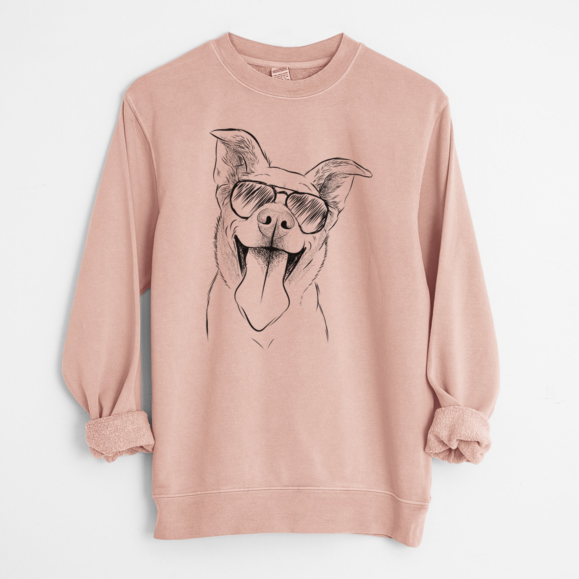 Aviator Candy the Mixed Breed - Unisex Pigment Dyed Crew Sweatshirt