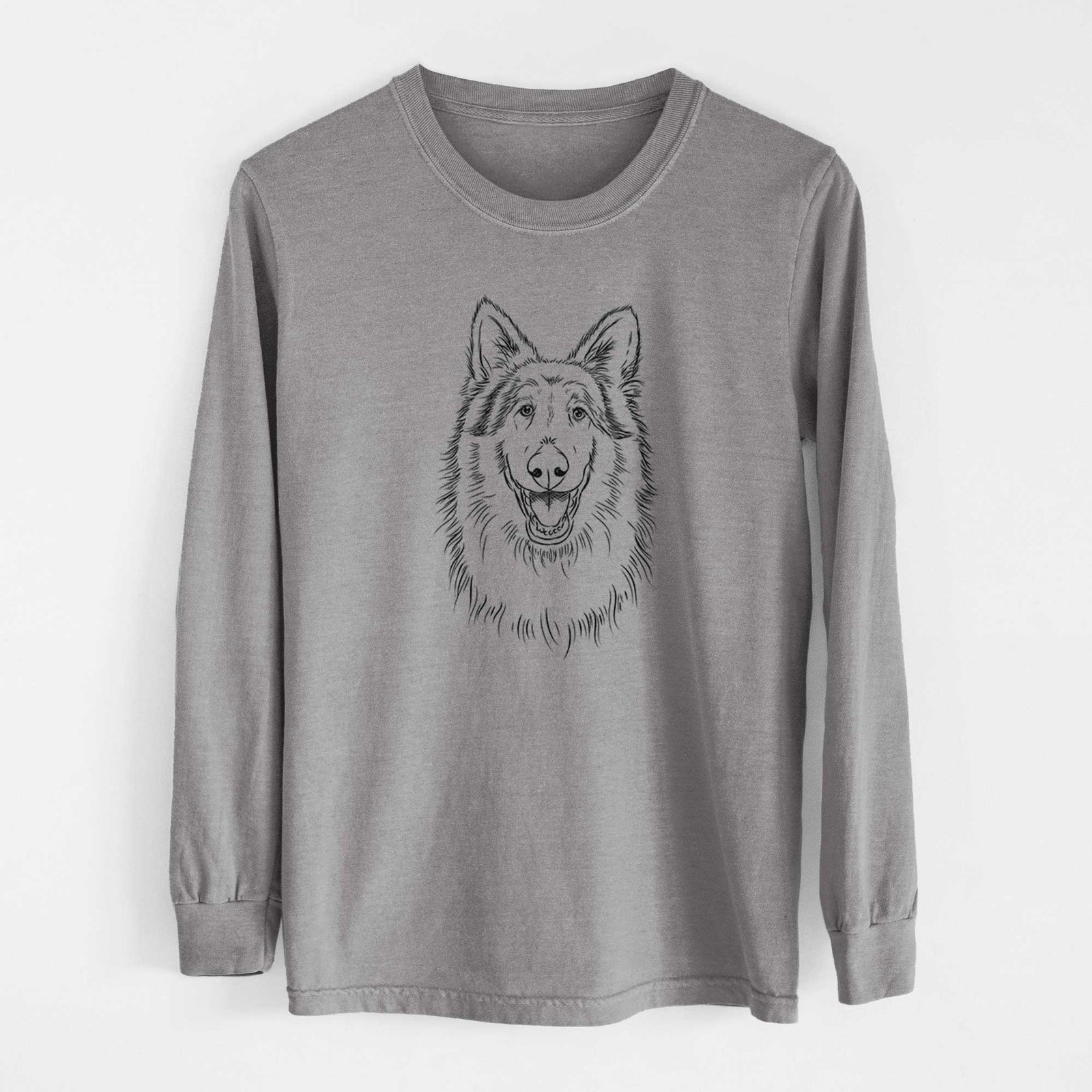 Aviators Cannon the Rough Collie - Heavyweight 100% Cotton Long Sleeve