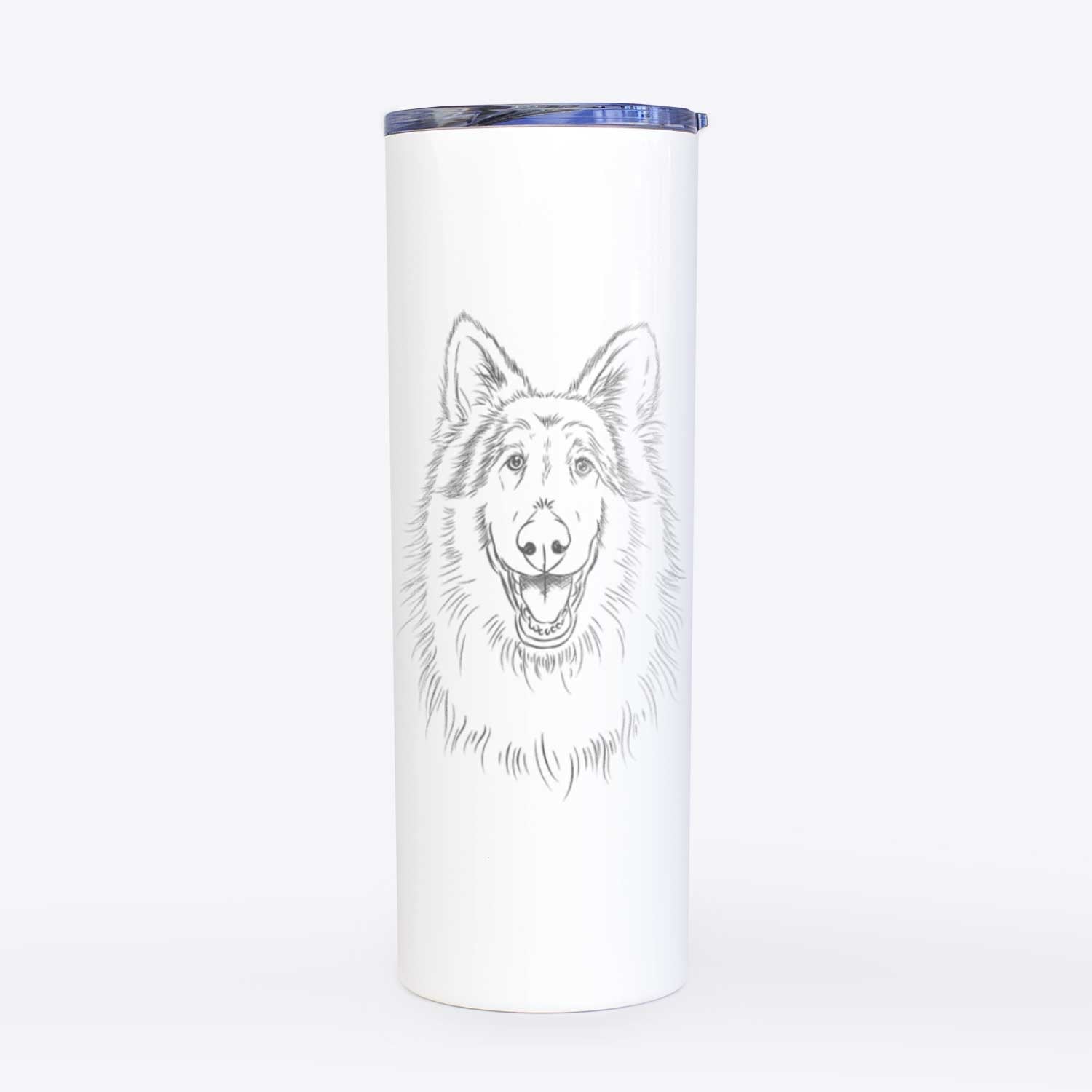 Cannon the Rough Collie - 20oz Skinny Tumbler