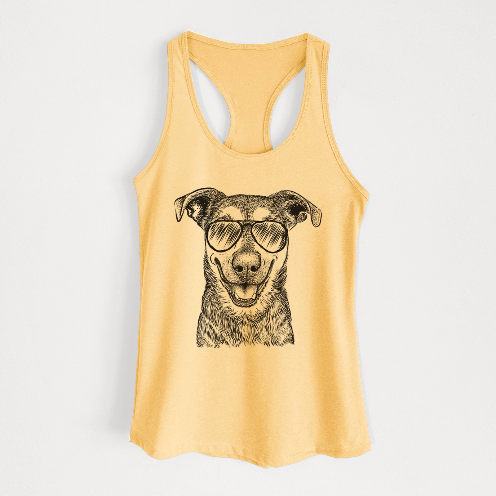 Case the Mixed Breed - Women's Racerback Tanktop