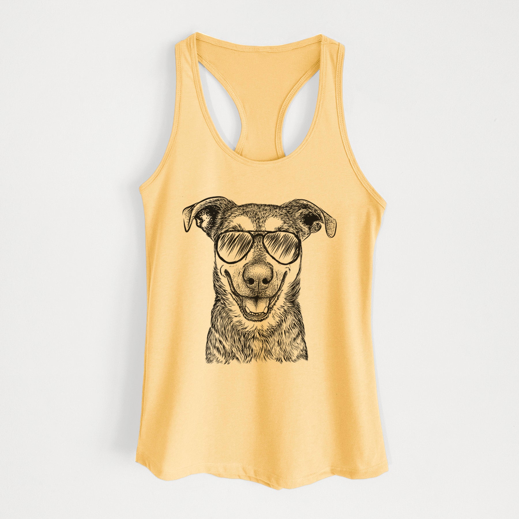 Case the Mixed Breed - Women's Racerback Tanktop