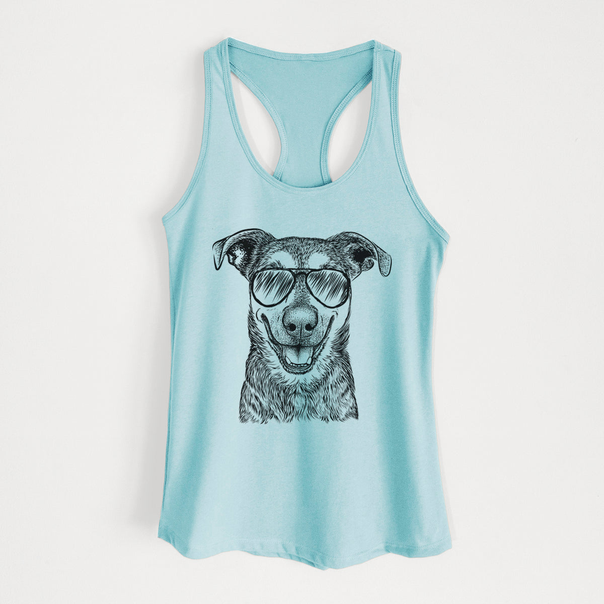 Case the Mixed Breed - Women's Racerback Tanktop