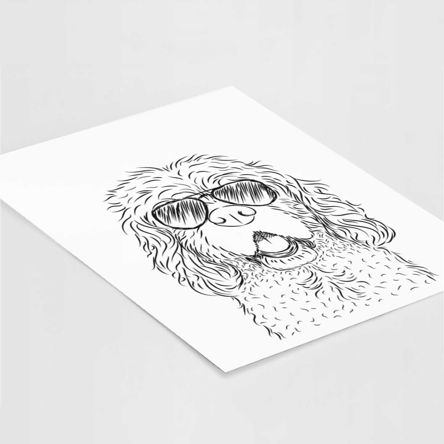 Casey the American Cocker Spaniel Art Print