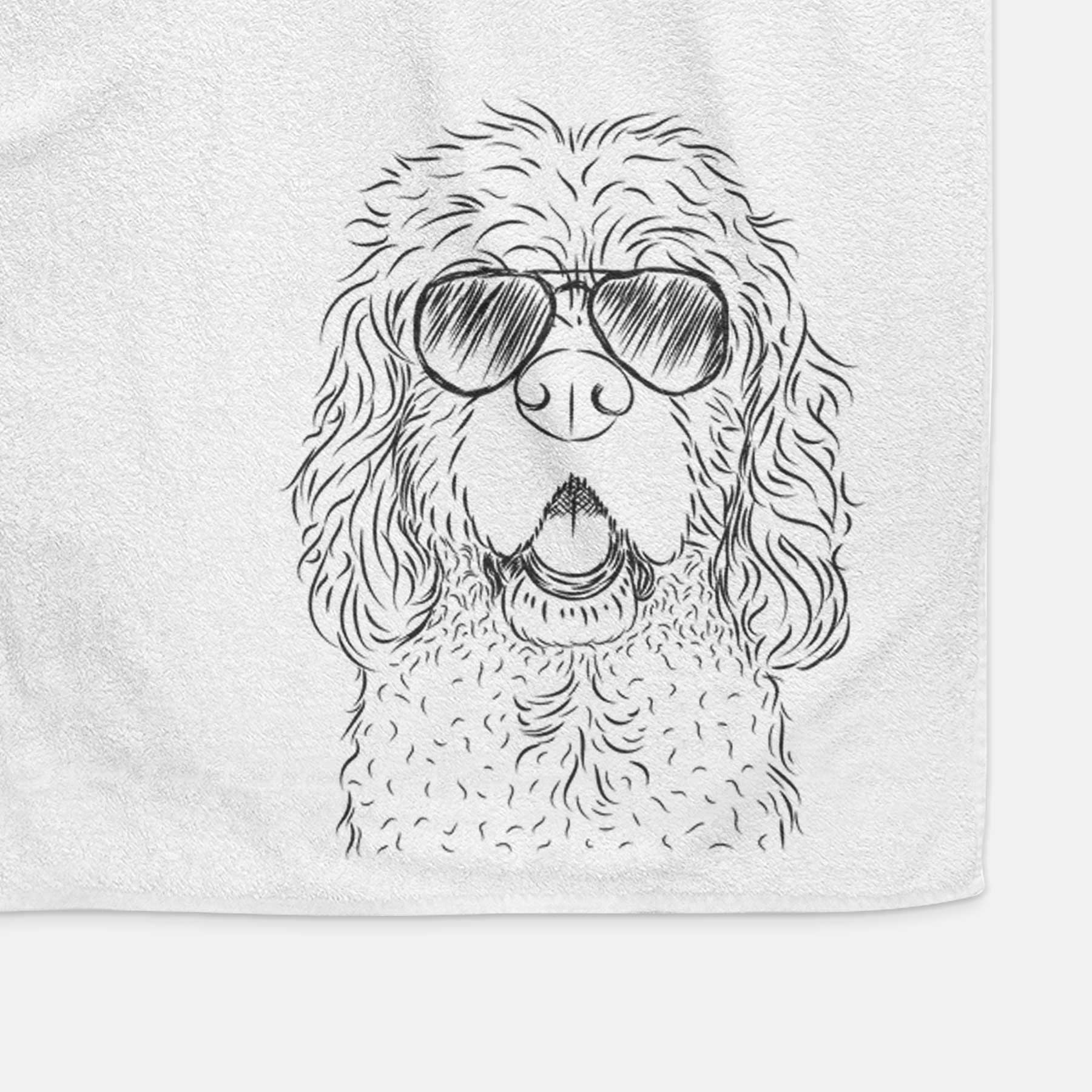 Casey the American Cocker Spaniel Decorative Hand Towel