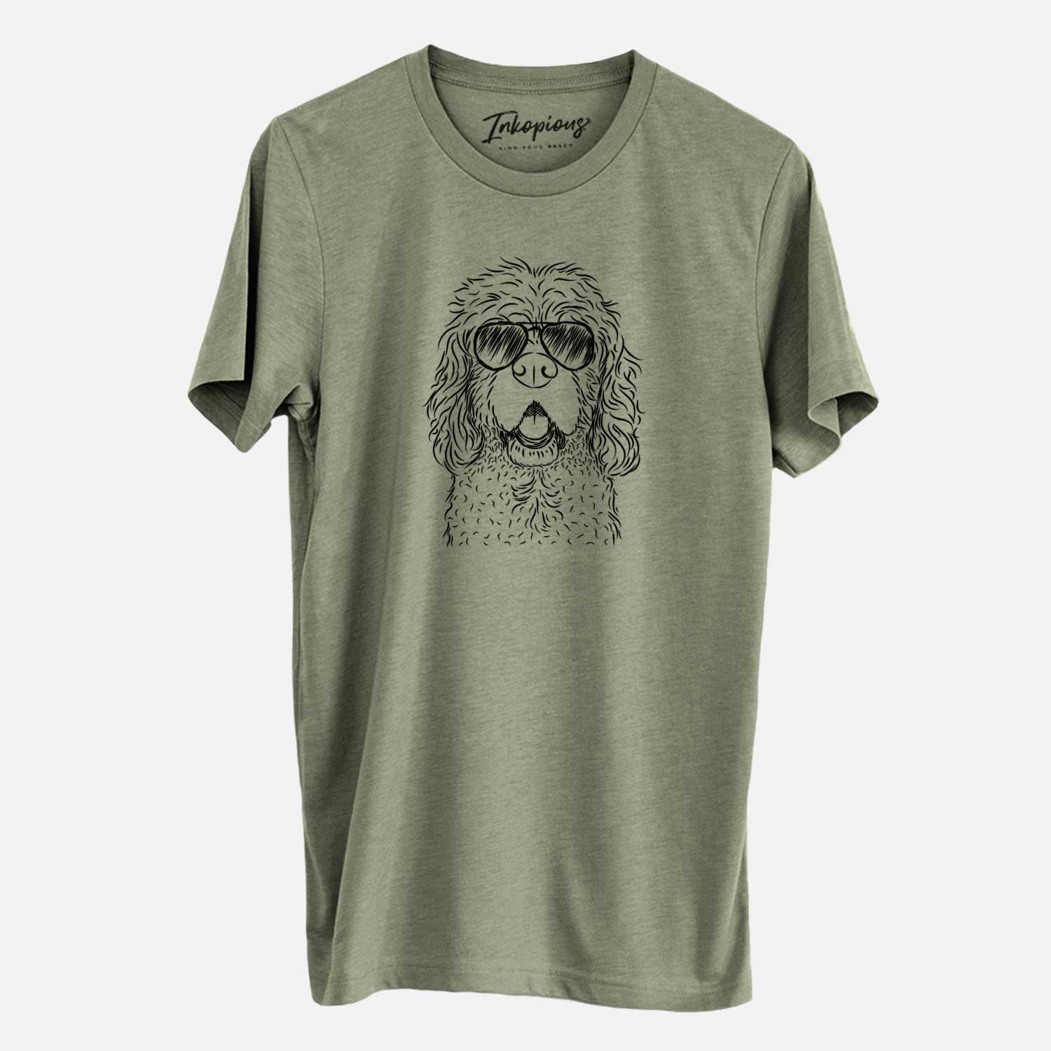 Aviator Casey the American Cocker Spaniel - Unisex Crewneck