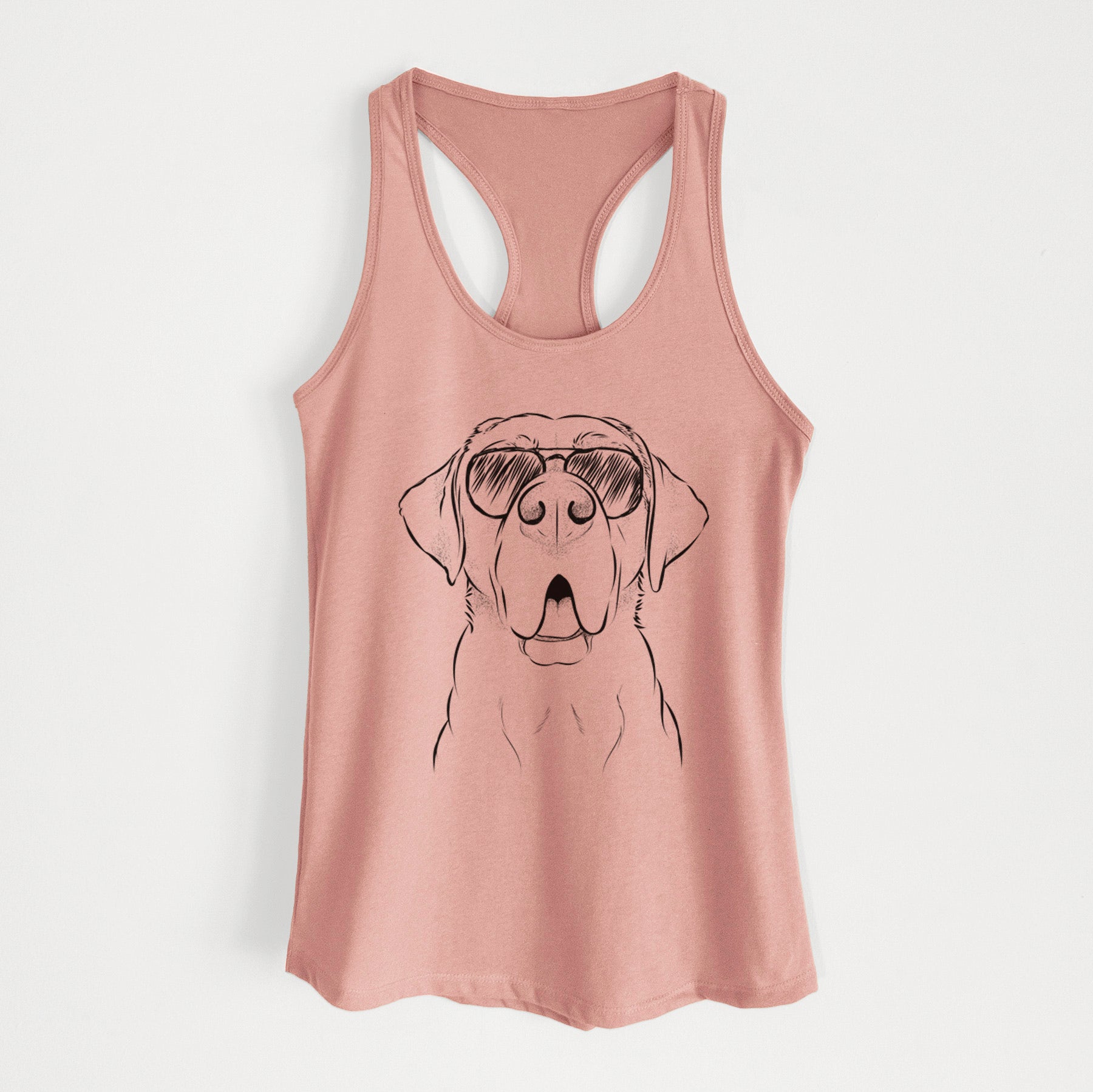 Ceasar the Labrador Hound Mix - Women's Racerback Tanktop