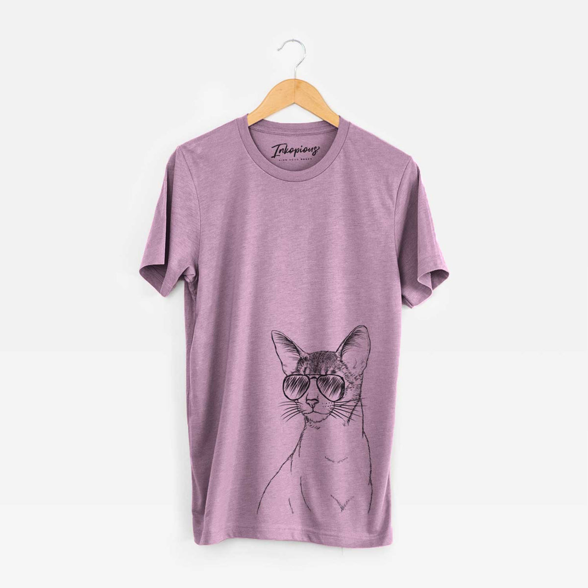 Aviator Cedric the Abyssinian Cat - Unisex Crewneck
