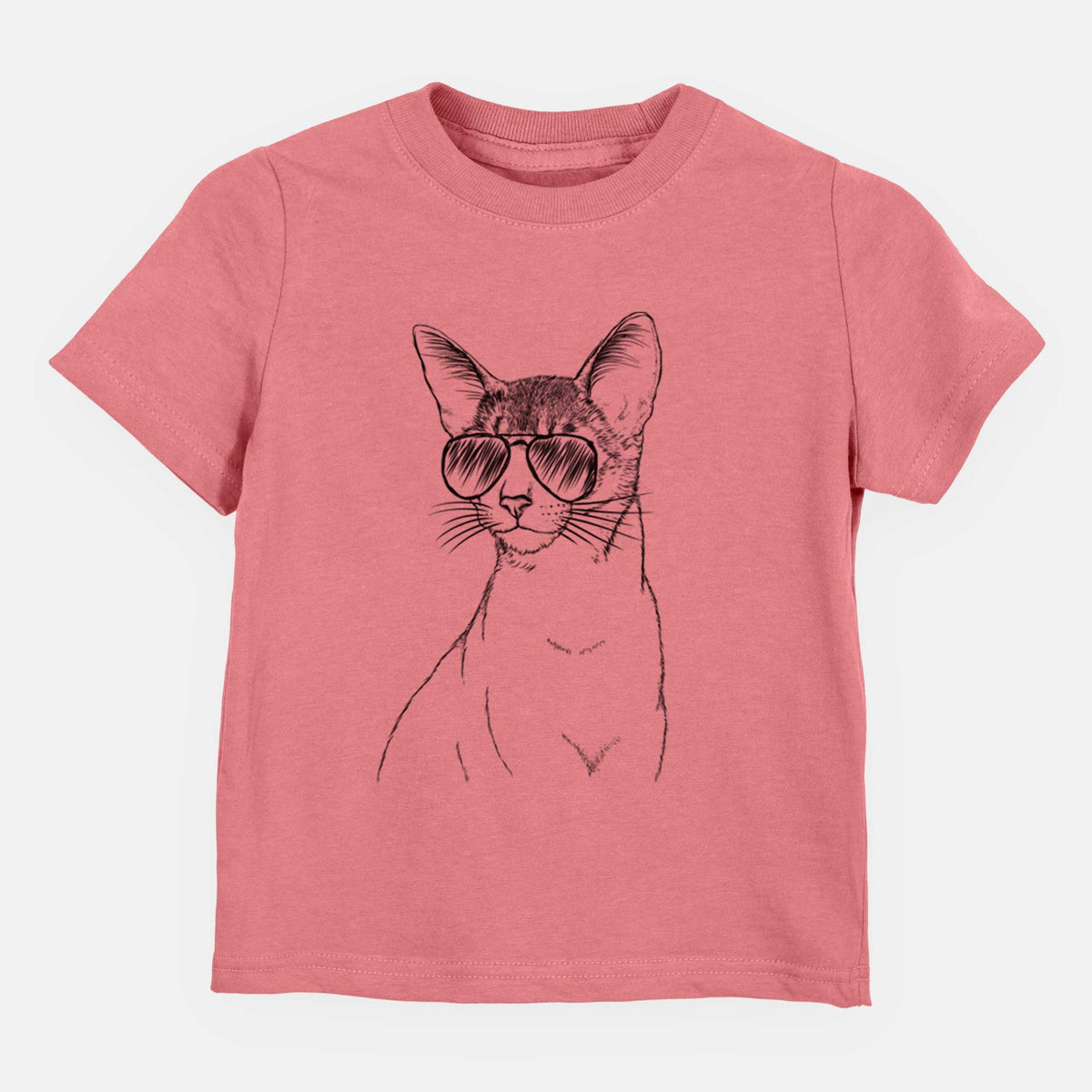 Aviator Cedric the Abyssinian Cat - Kids/Youth/Toddler Shirt