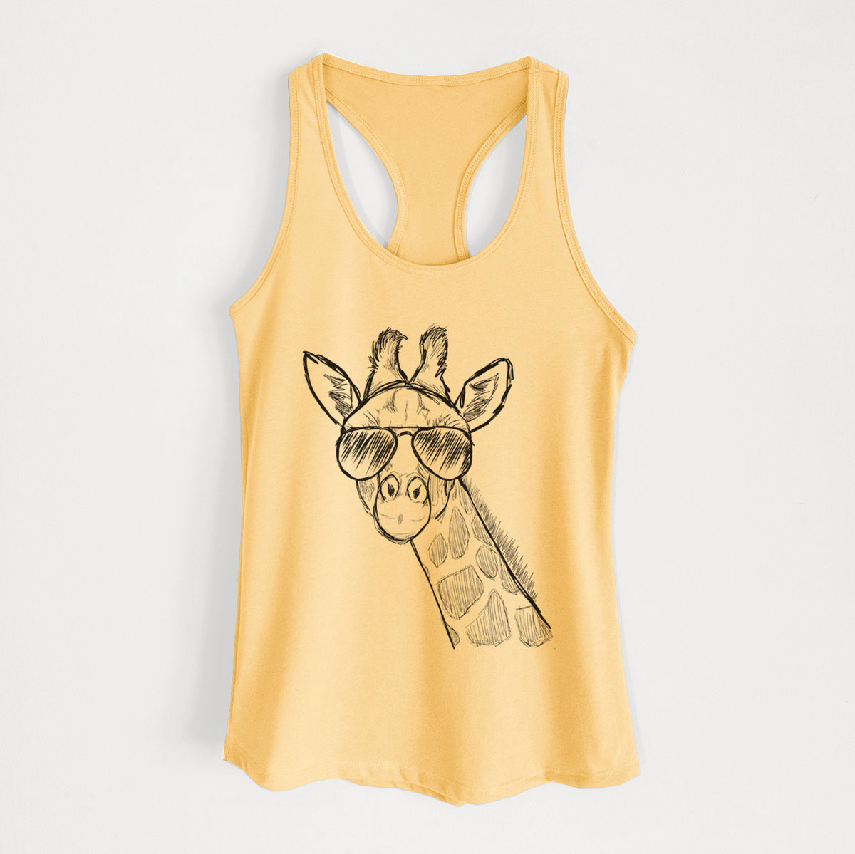 Cedrick the Giraffe - Women's Racerback Tanktop