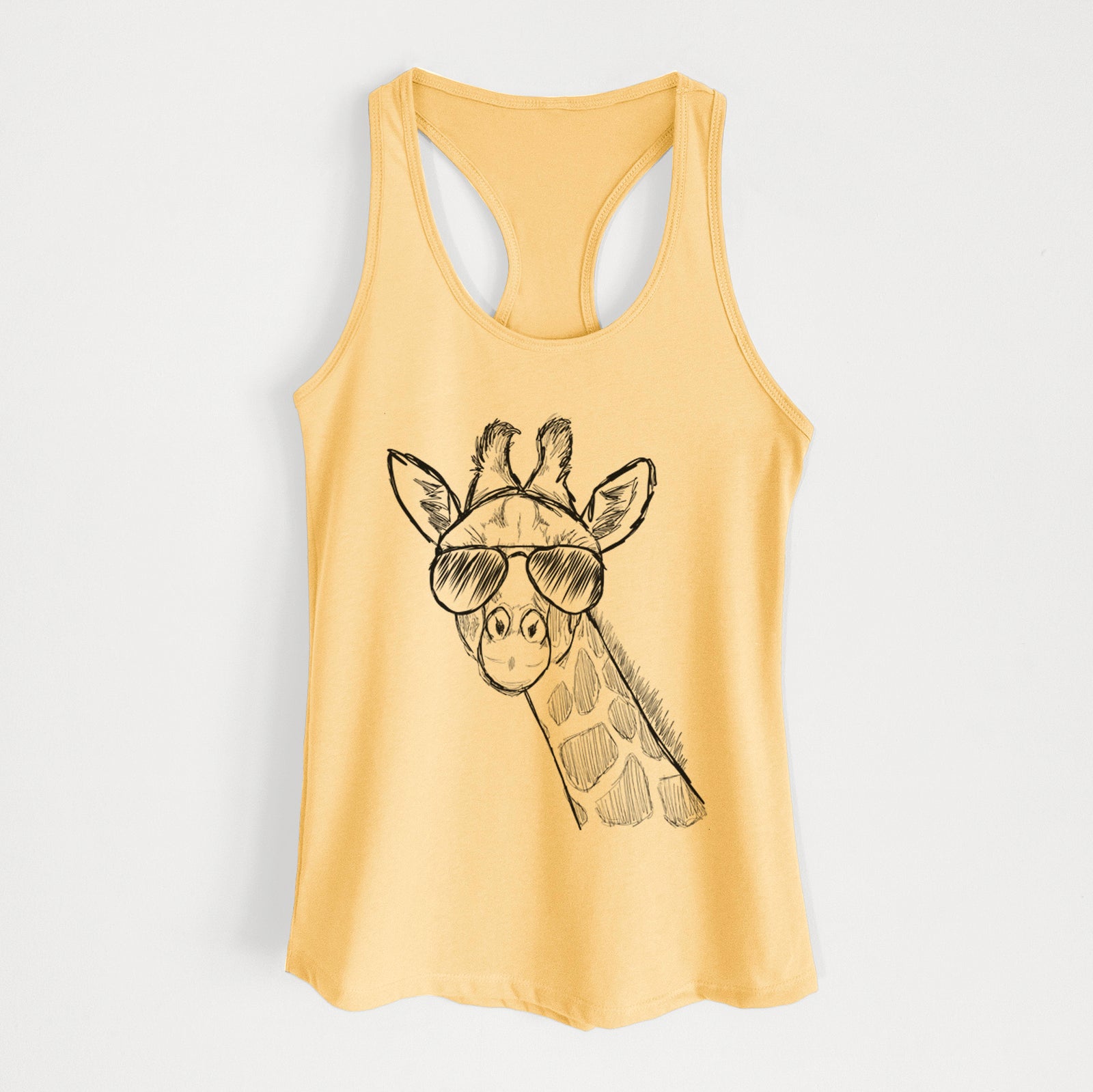 Cedrick the Giraffe - Women's Racerback Tanktop