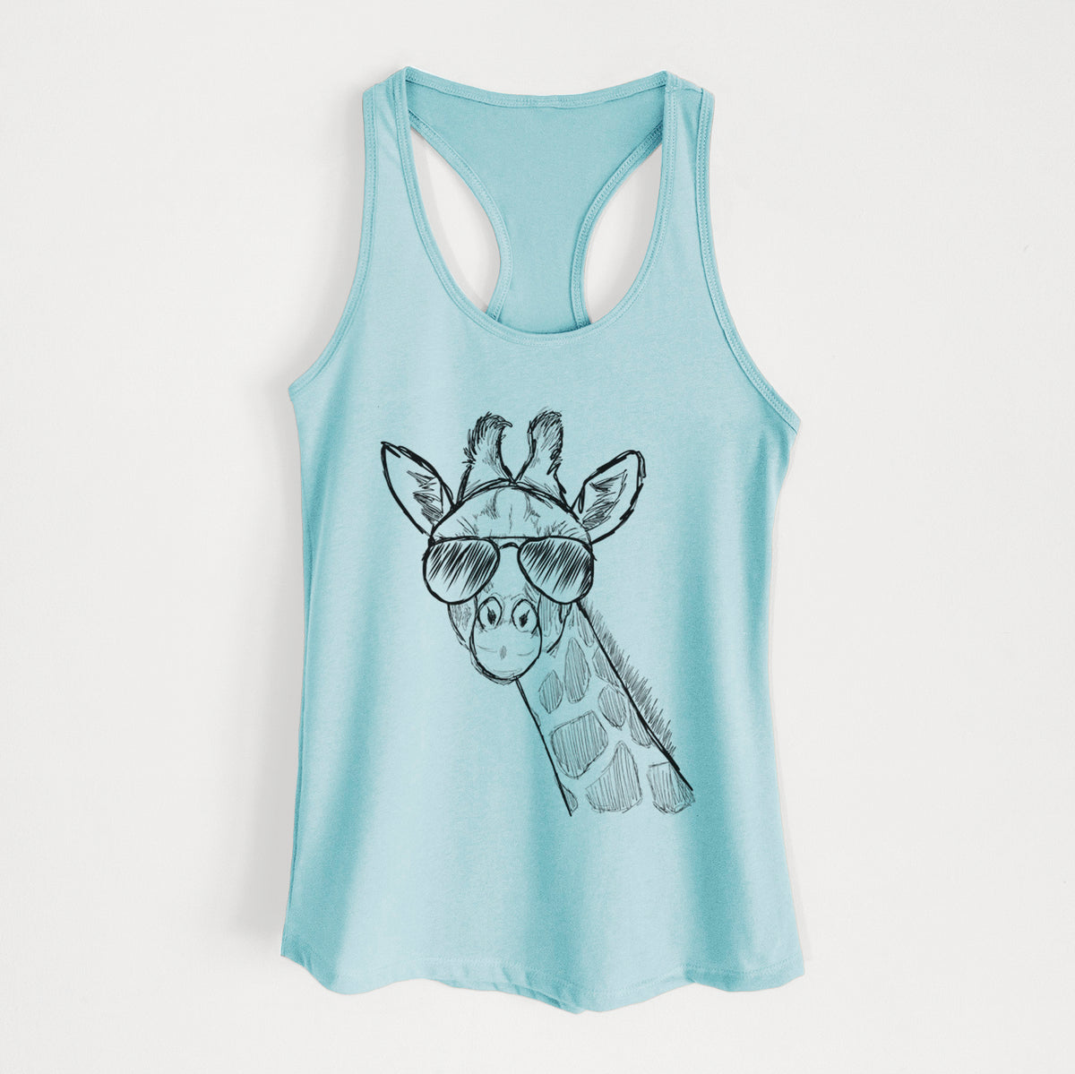 Cedrick the Giraffe - Women's Racerback Tanktop