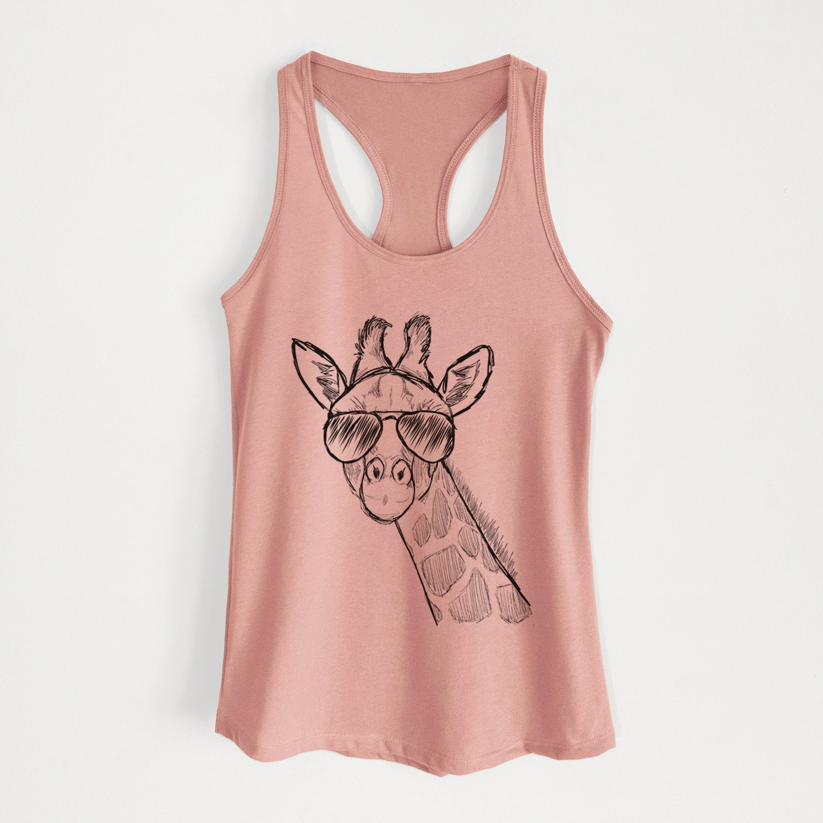 Cedrick the Giraffe - Women's Racerback Tanktop