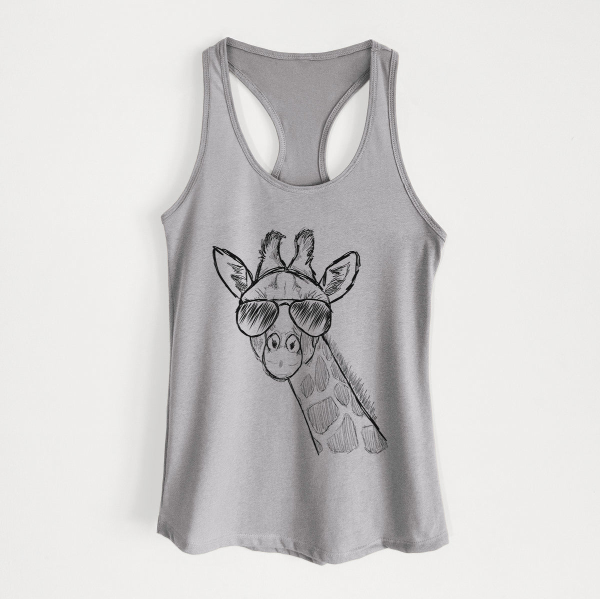Cedrick the Giraffe - Women's Racerback Tanktop