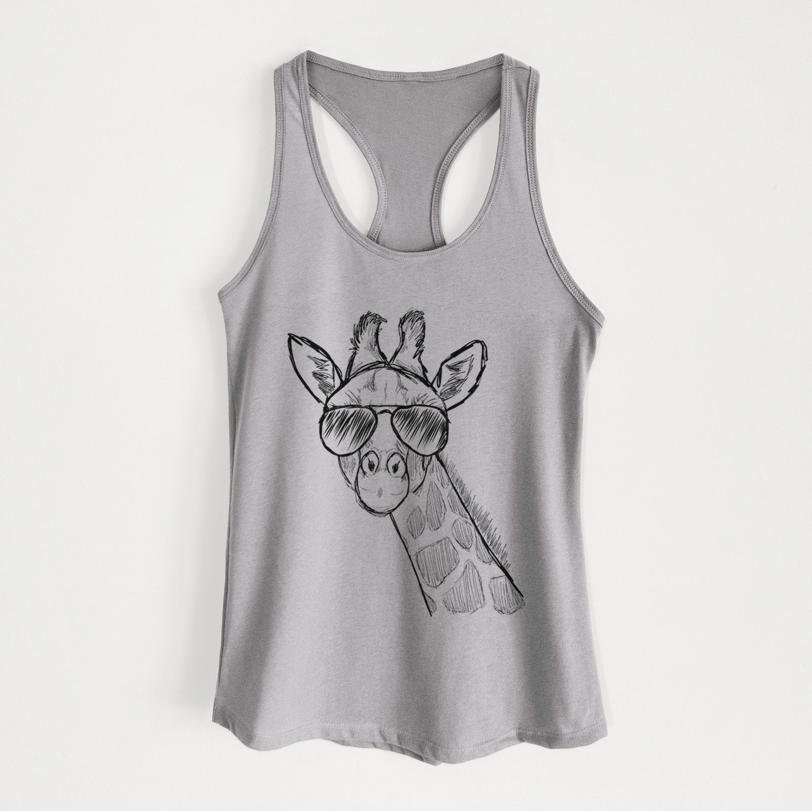 Cedrick the Giraffe - Women's Racerback Tanktop