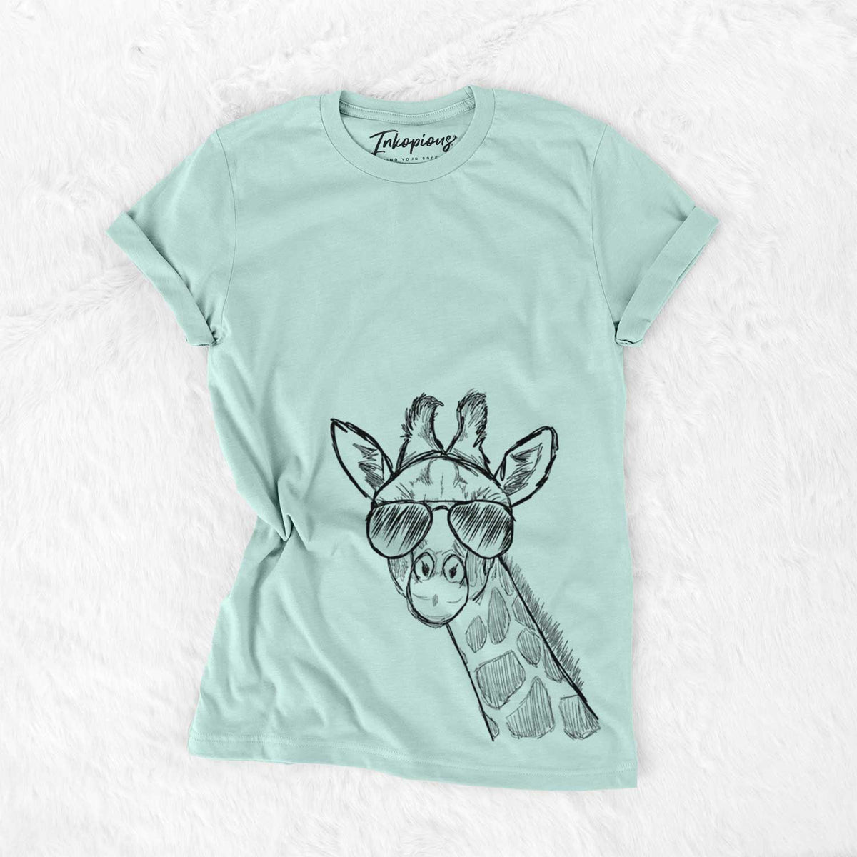 Aviator Cedrick the Giraffe - Unisex Crewneck