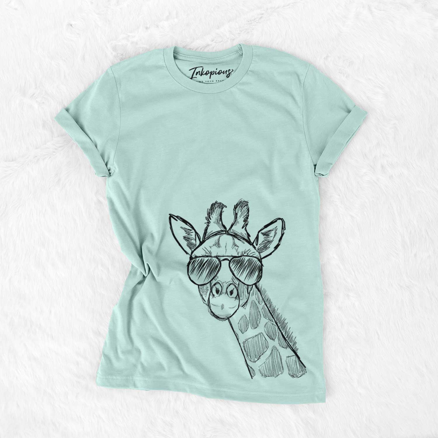 Aviator Cedrick the Giraffe - Unisex Crewneck
